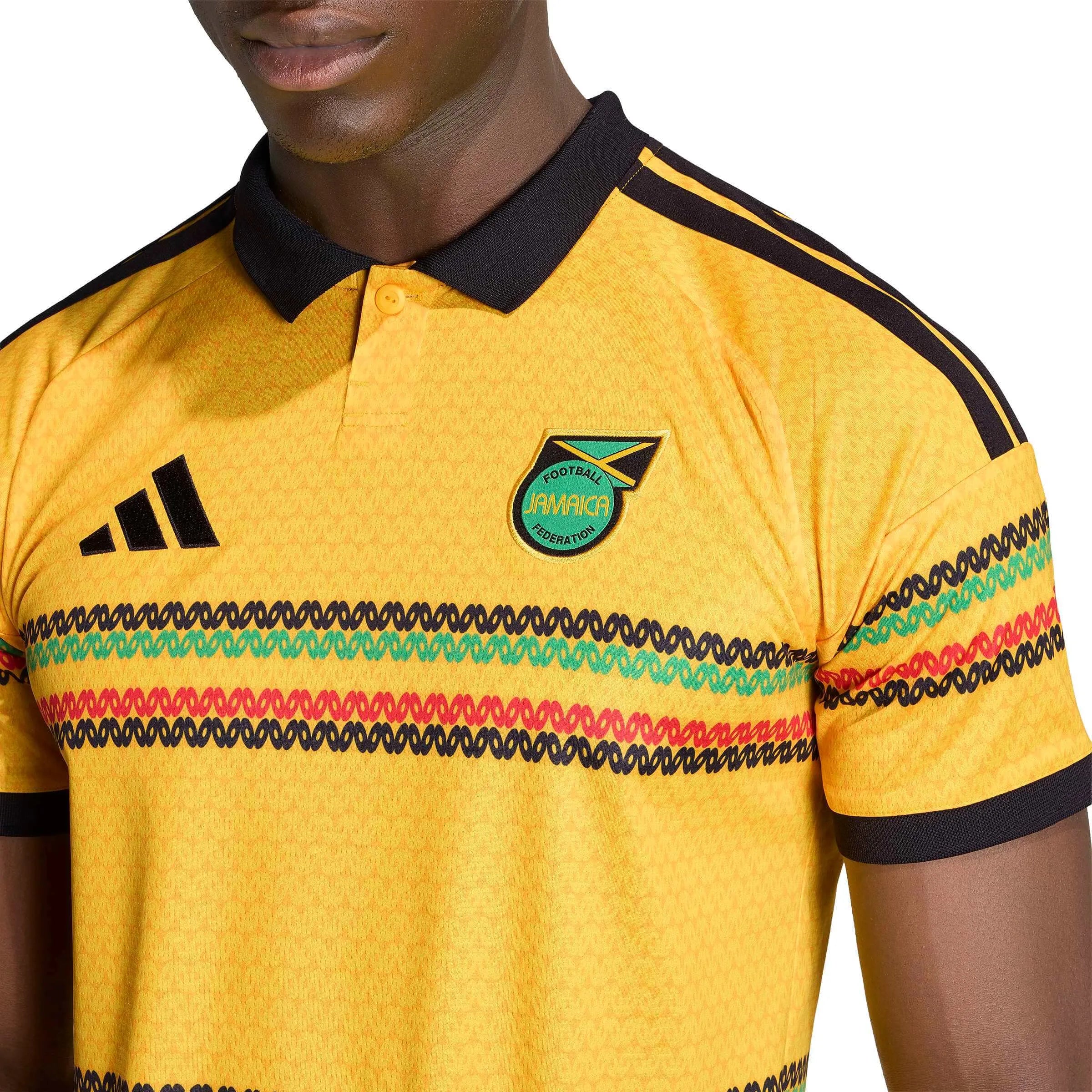 adidas 2026 Jamaica Men's Stadium Home Soccer Jersey - Image 5