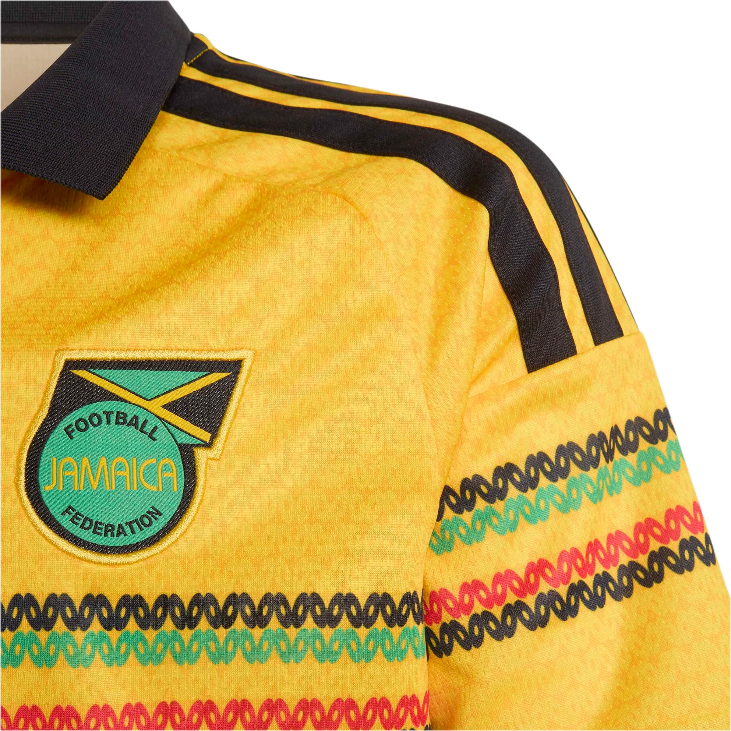 adidas 2026 Jamaica Youth Stadium Home Soccer Jersey - Image 3