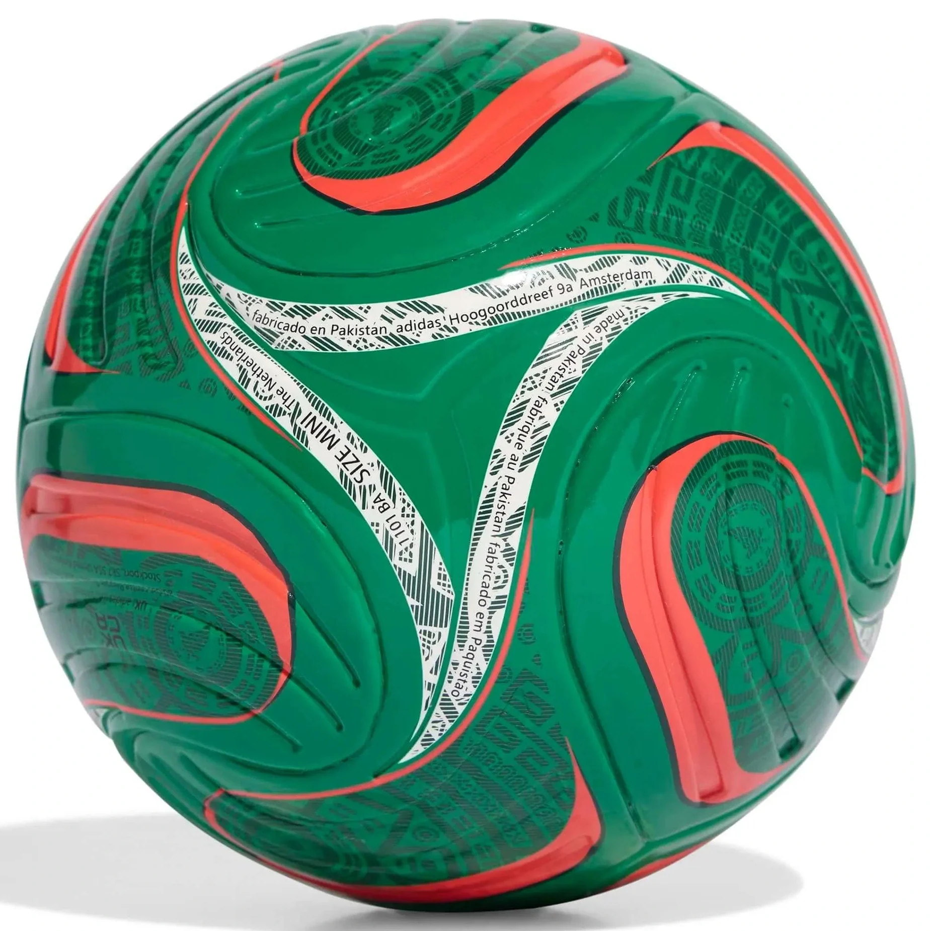adidas 2026 Mexico Home Mini Soccer Ball - Image 2