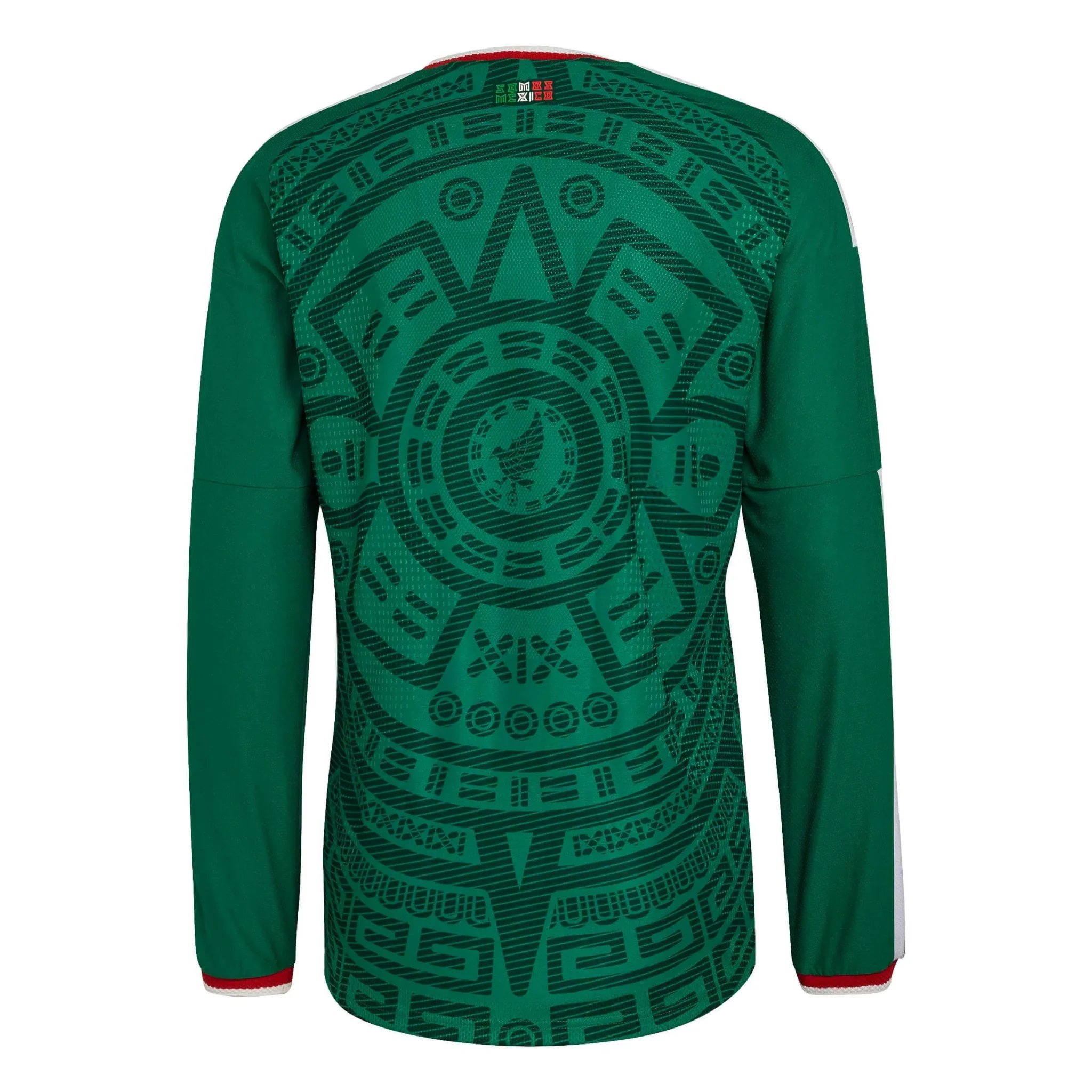 adidas 2026 Mexico Men's Authentic Home Long-Sleeve Soccer Jersey - Image 2