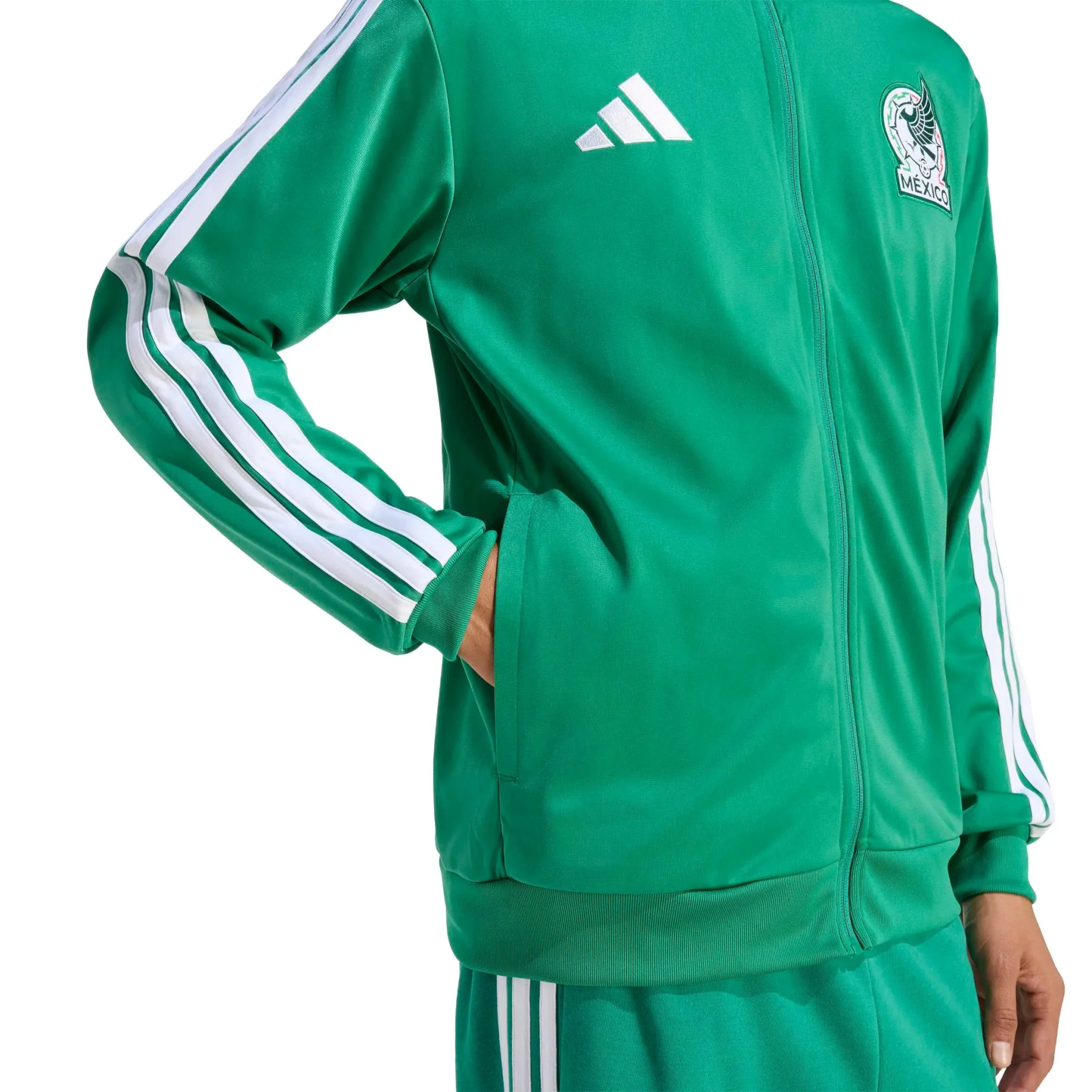 adidas 2026 Mexico Men's DNA Track Top - Image 5