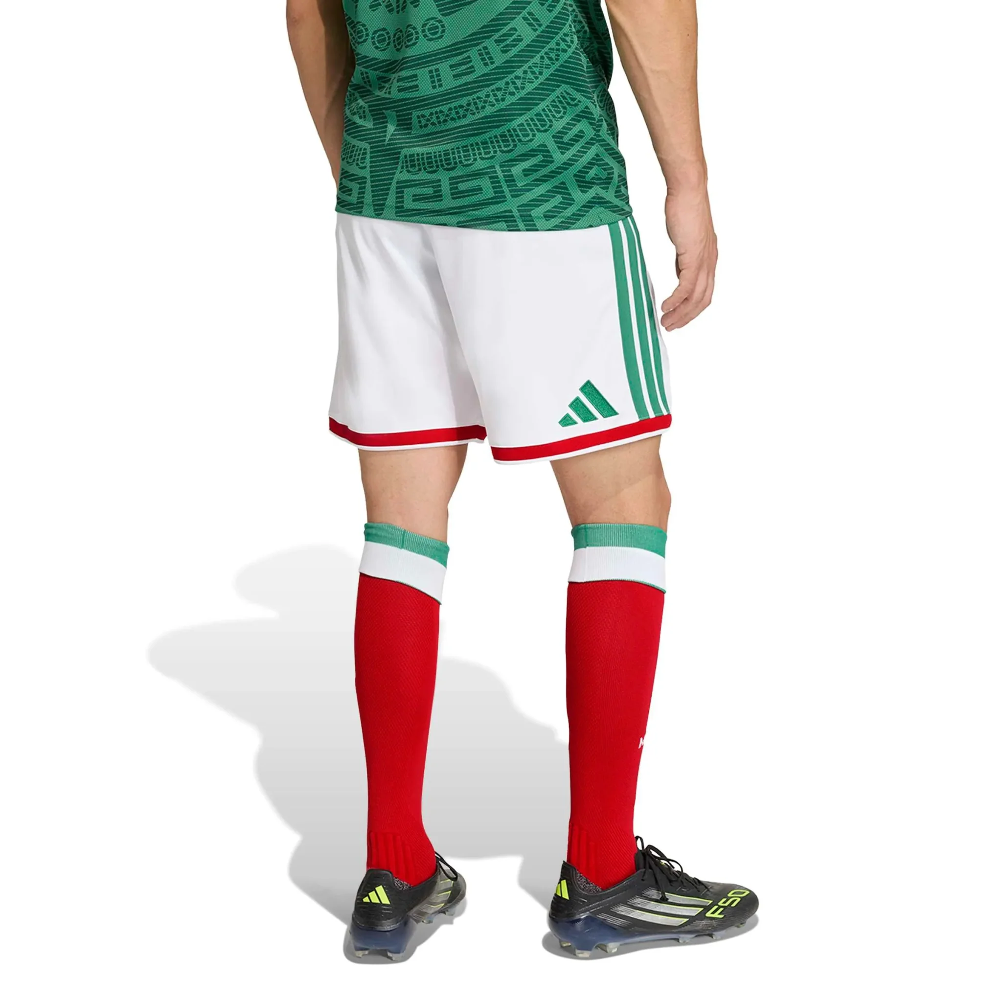 adidas 2026 Mexico Men's Stadium Home Shorts - Image 3