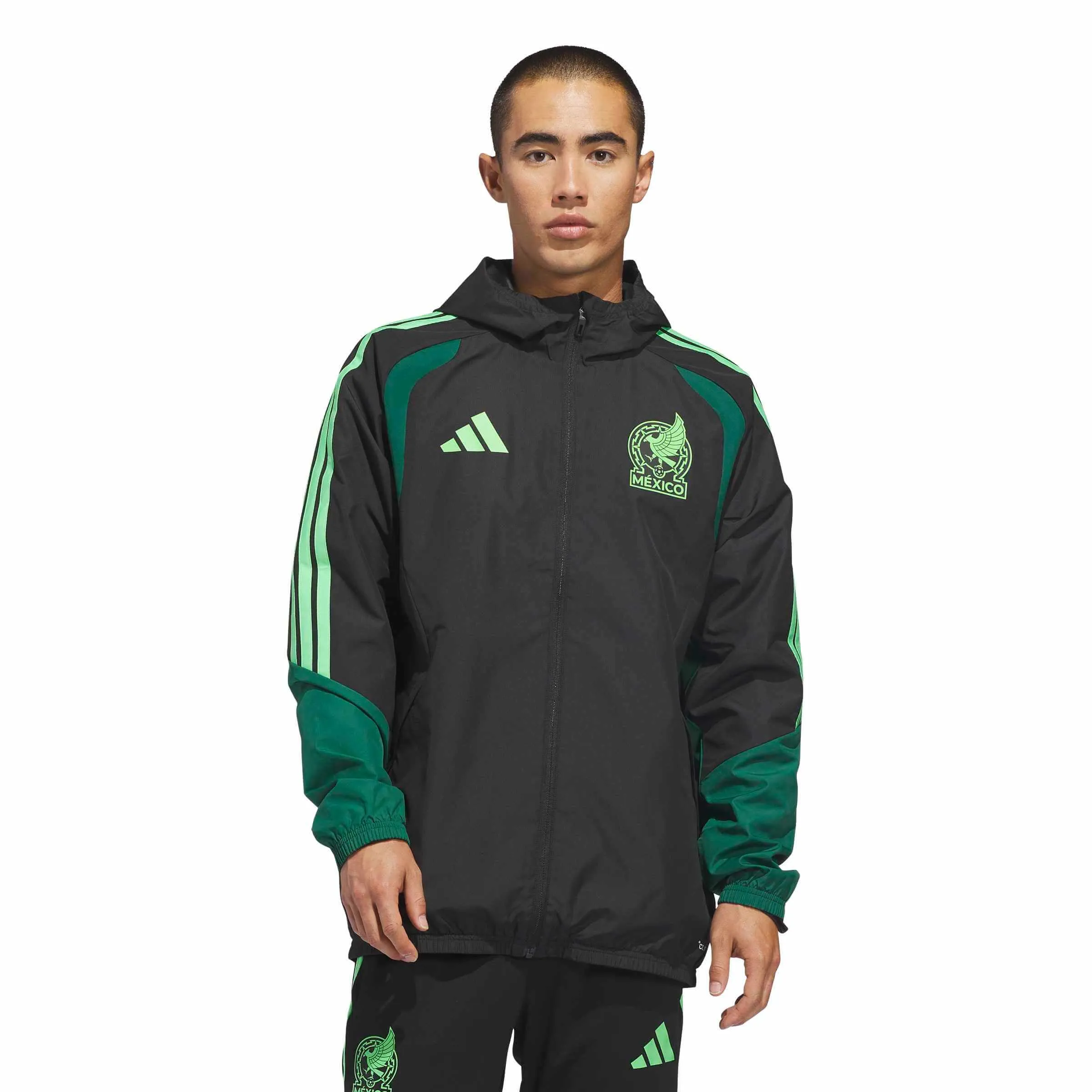 adidas 2026 Mexico Men's Tiro All Weather Jacket - Image 2