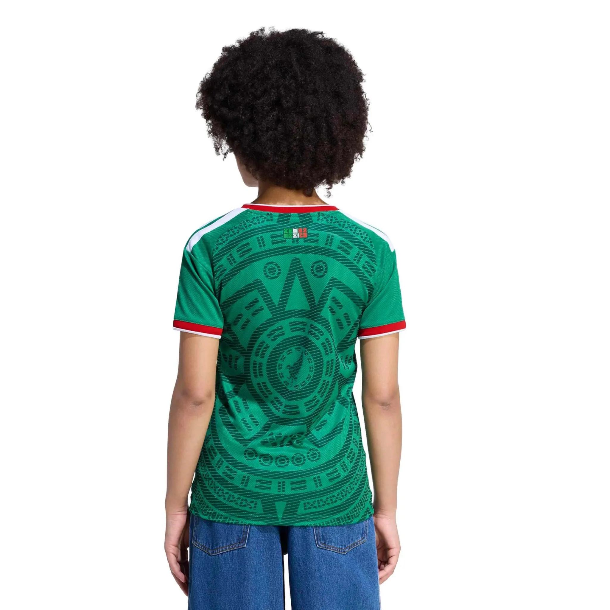 adidas 2026 Mexico Women's Stadium Home Soccer Jersey - Image 4