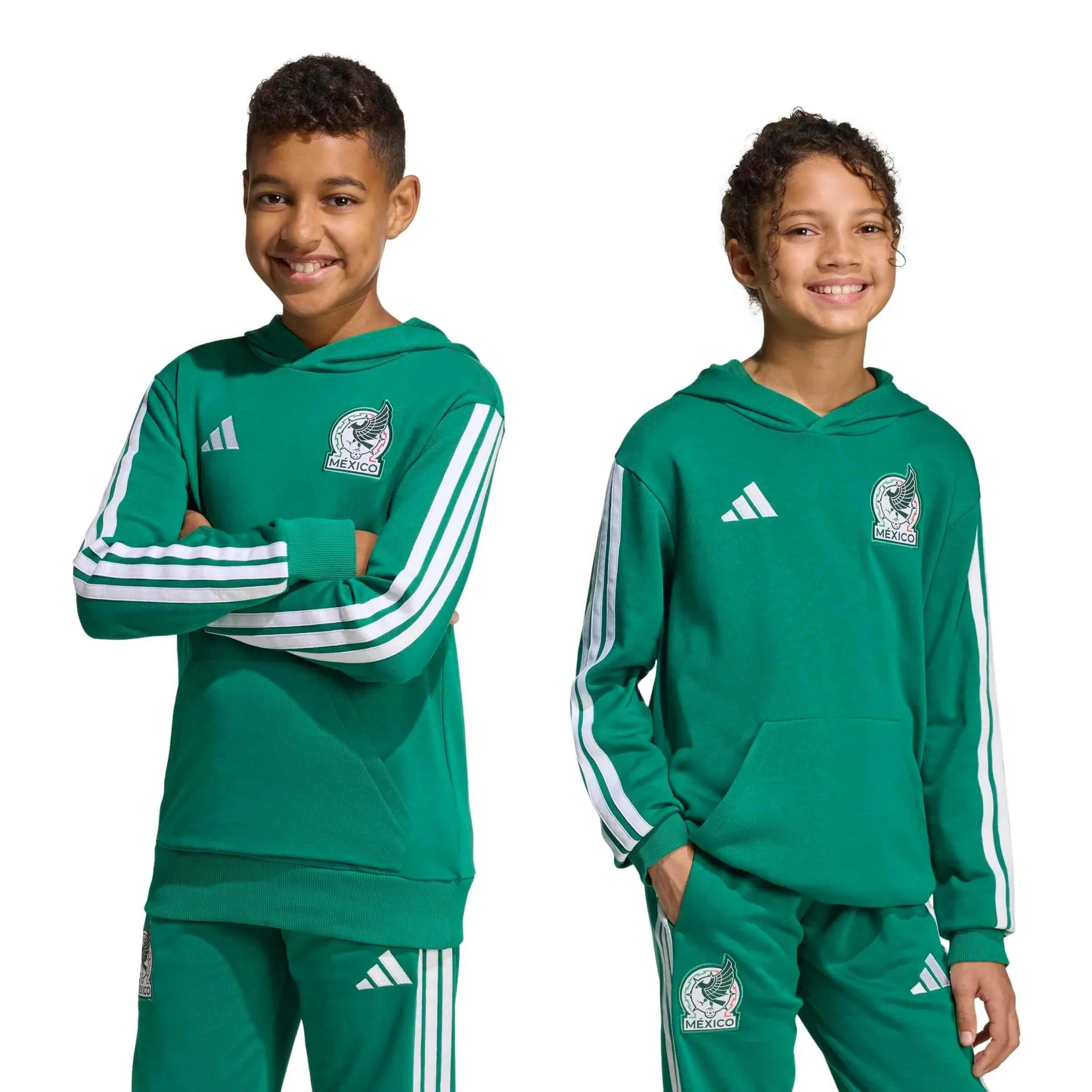 adidas 2026 Mexico Youth Hoodie - Image 5