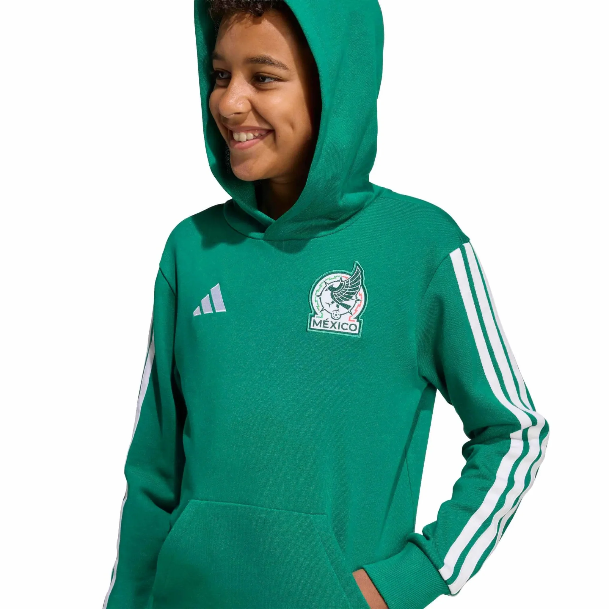 adidas 2026 Mexico Youth Hoodie - Image 8