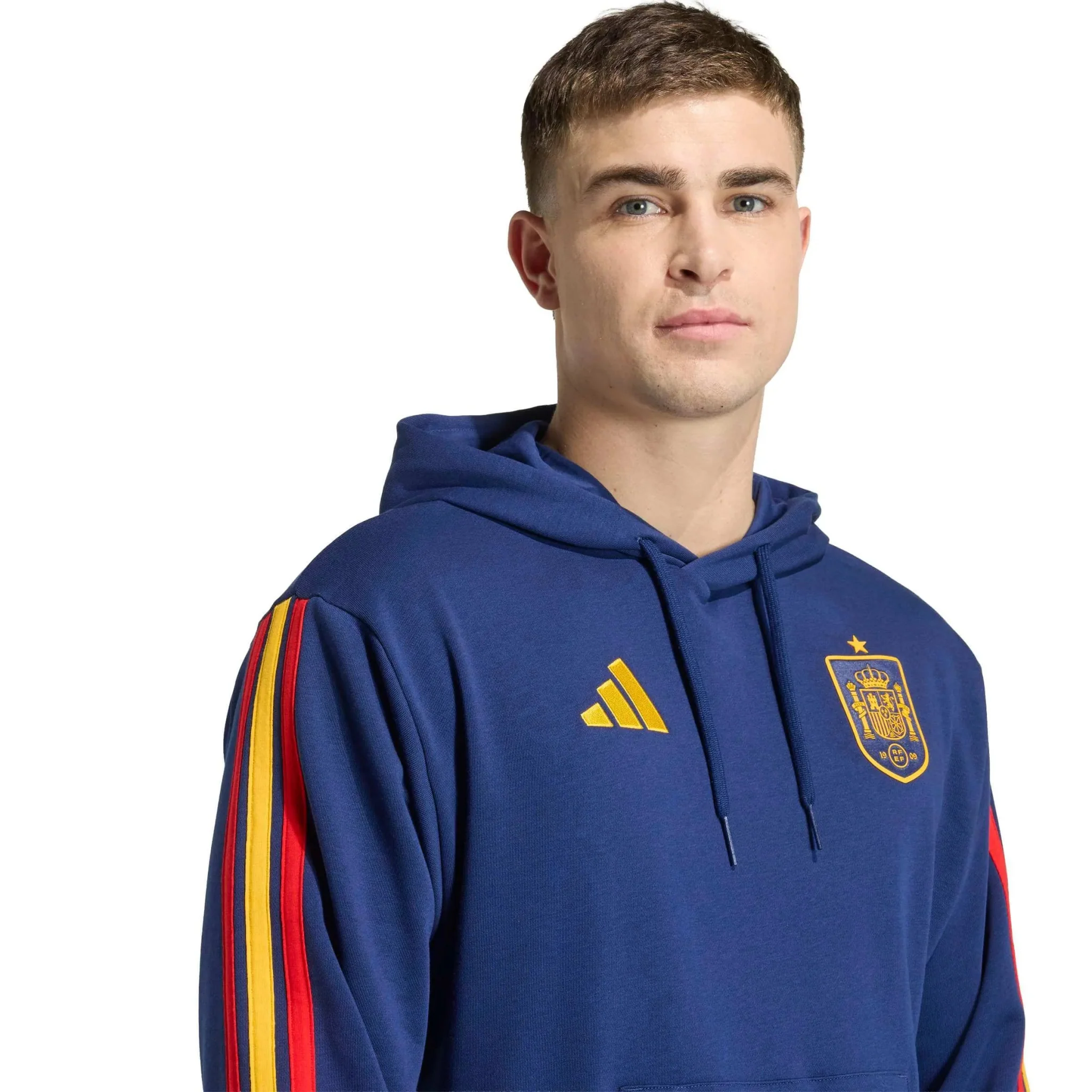 adidas 2026 Spain Men's DNA Hoodie - Image 4