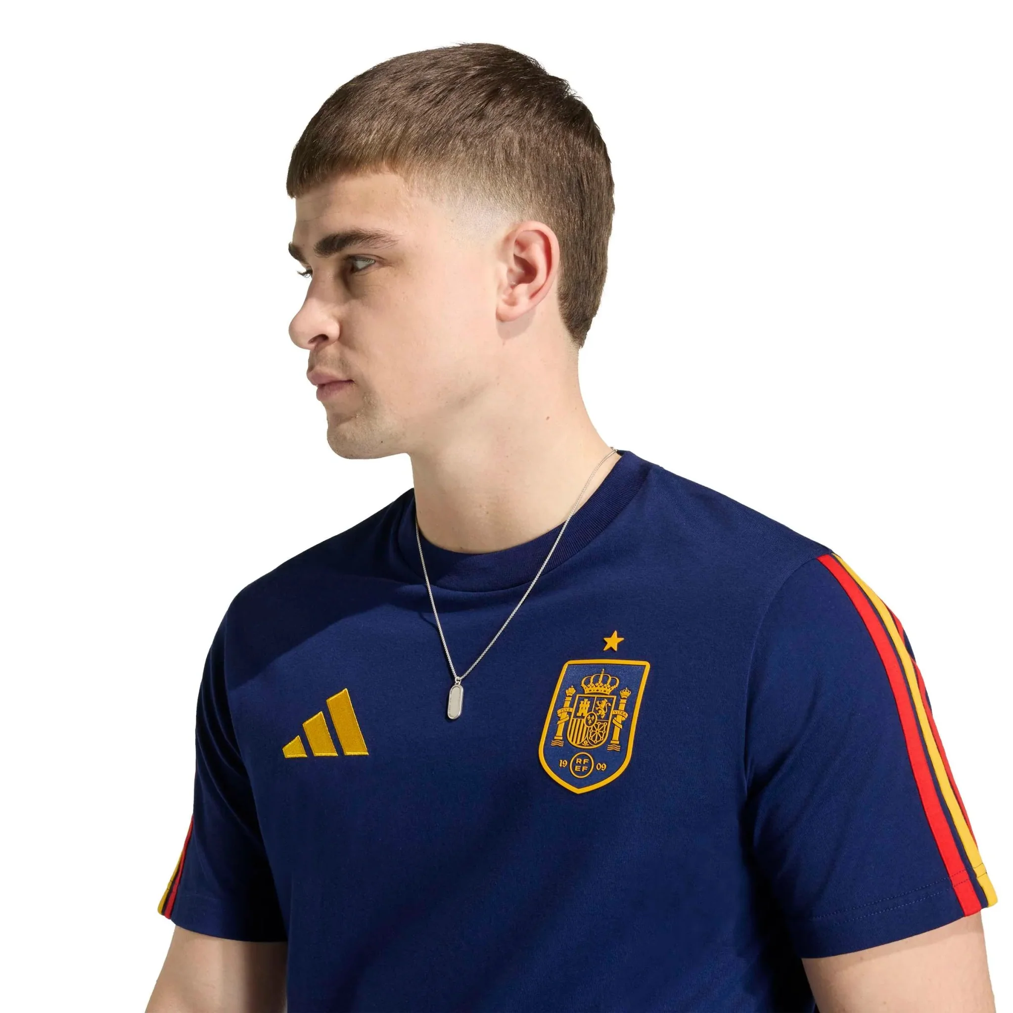 adidas 2026 Spain Men's DNA Tee - Image 4
