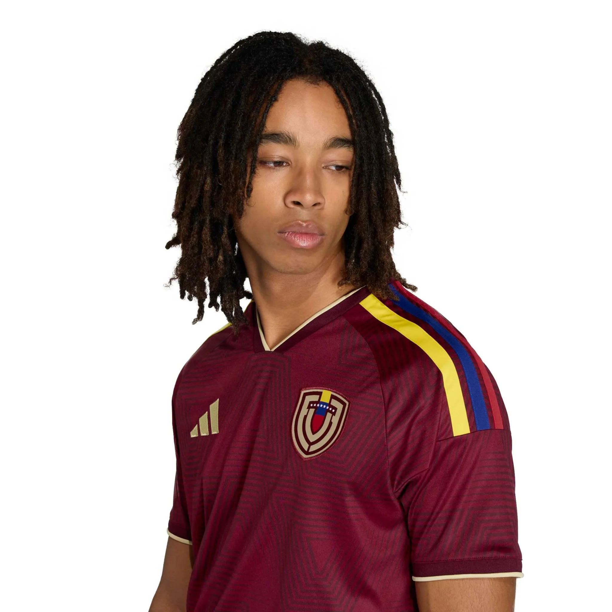 adidas 2026 Venezuela Men's Stadium Home Soccer Jersey - Image 5
