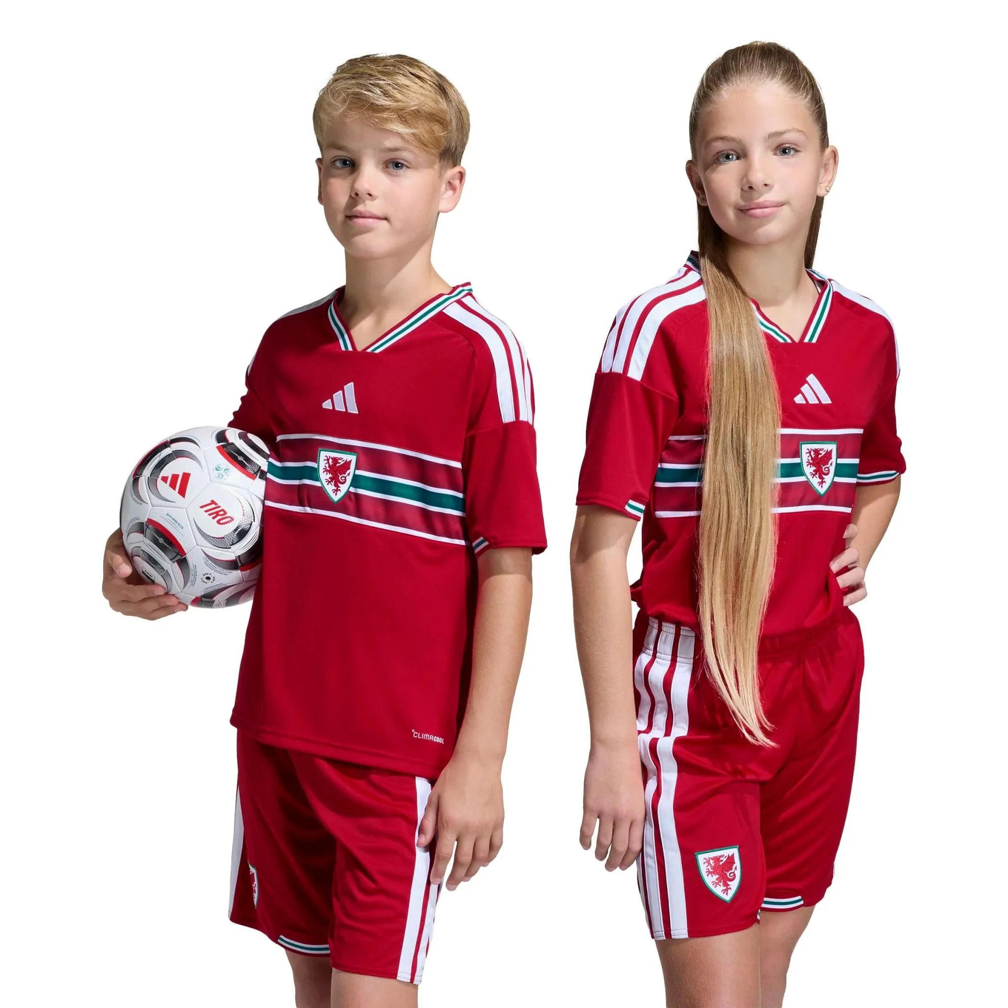 adidas 2026 Wales Youth Stadium Home Soccer Jersey - Image 7
