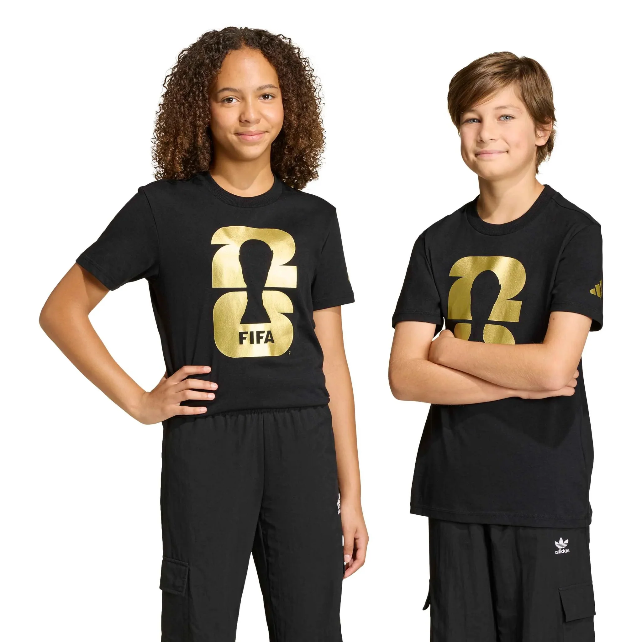 adidas 2026 World Cup Youth Official Emblem Tee - Image 6