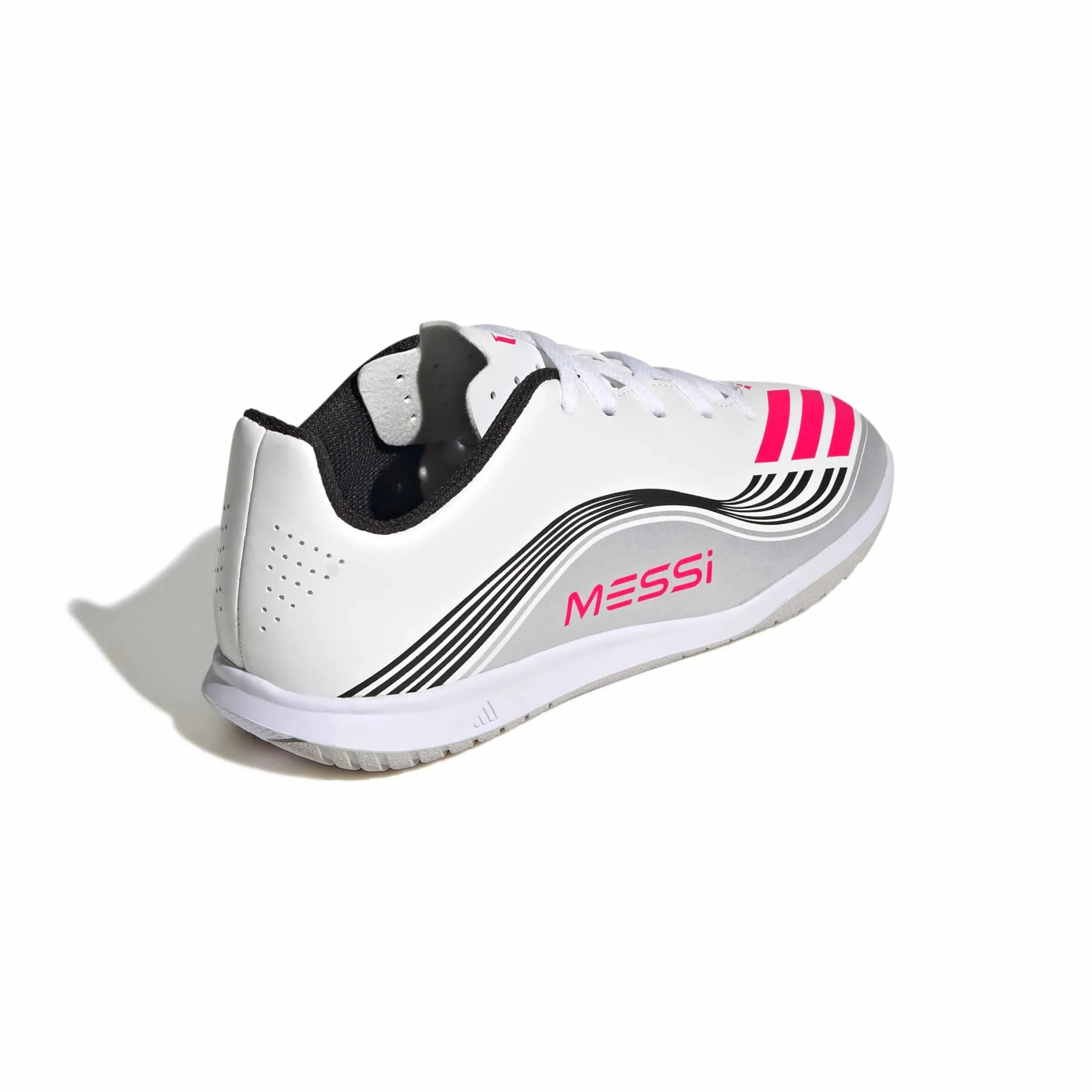adidas Kids F50 Messi Club Indoor Soccer Shoes - Messi Prestig 10 (FA25) - Image 4