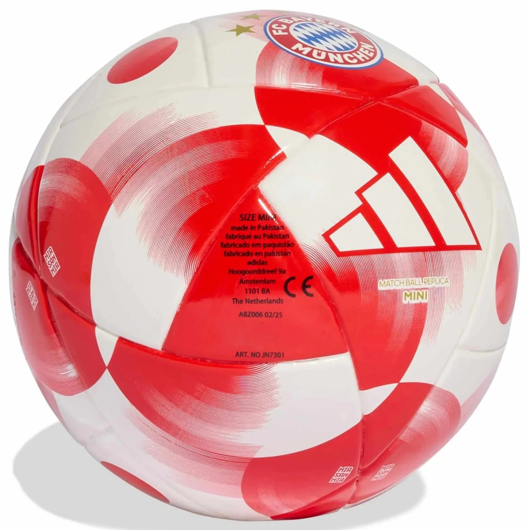 adidas 2025/26 Bayern Munich Mini Soccer Ball - Image 2