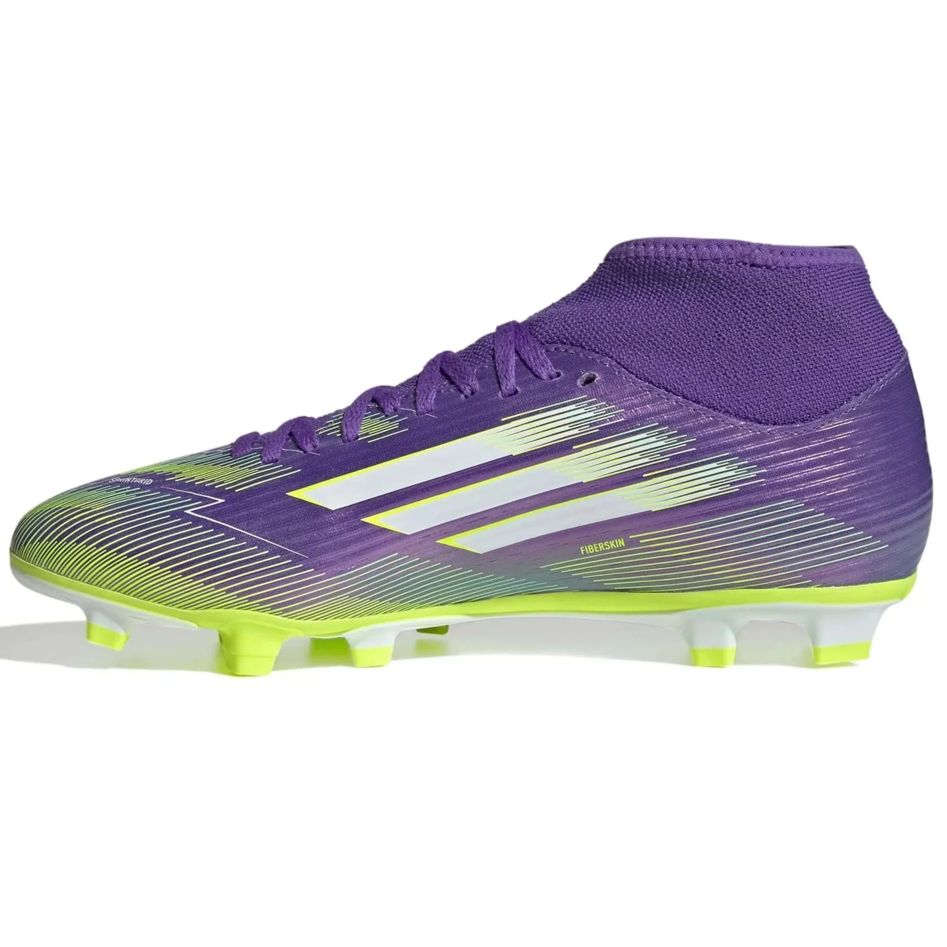 adidas F50 Club Mid Firm/Multi Ground Soccer Cleats - Radiant Blaze Pack - Image 2