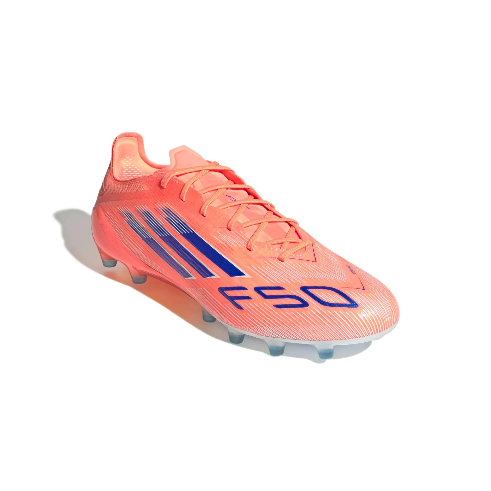 adidas F50 Elite Artificial Grass Soccer Cleats - Coral Blaze Pack (FA25) - Image 3