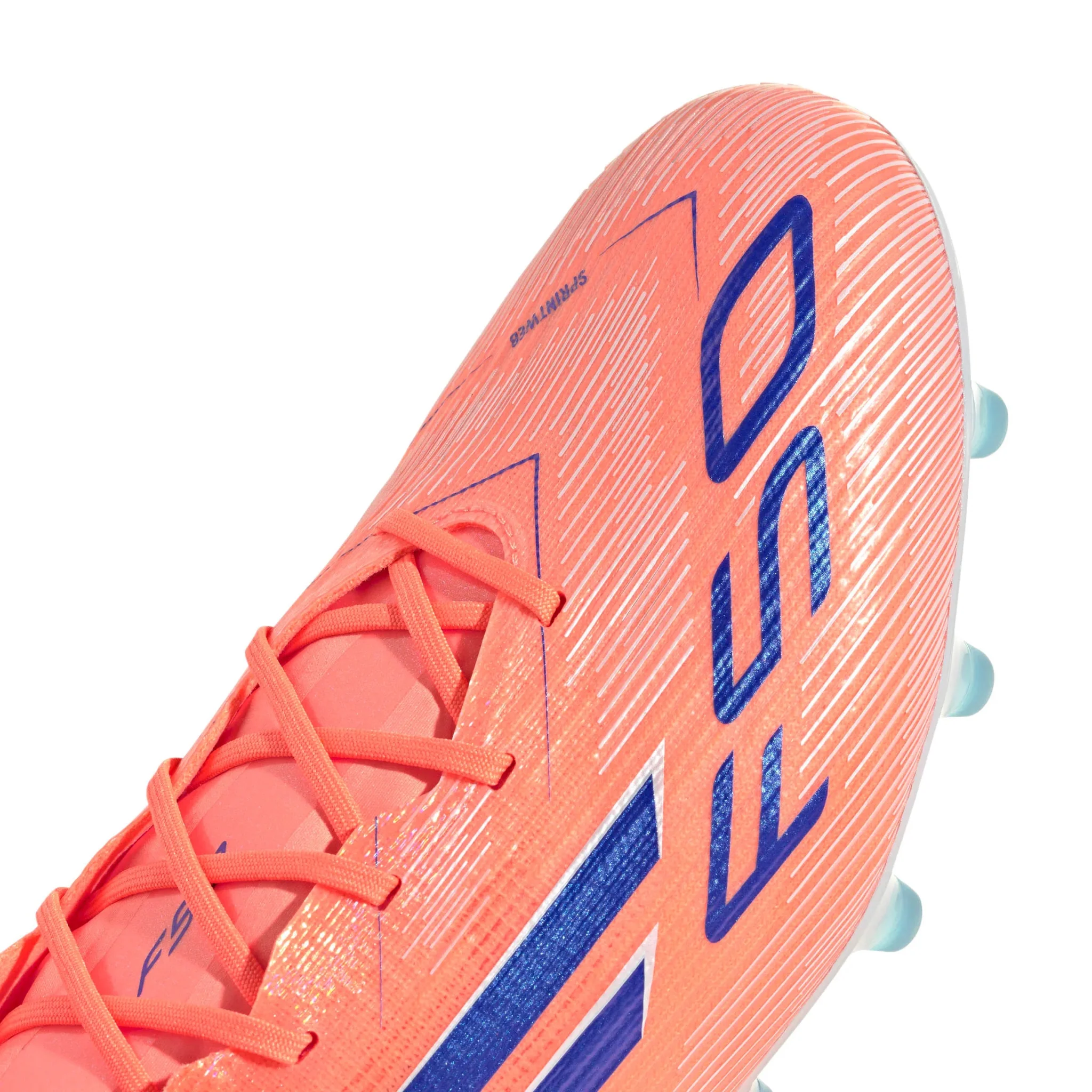 adidas F50 Elite Artificial Grass Soccer Cleats - Coral Blaze Pack (FA25) - Image 7