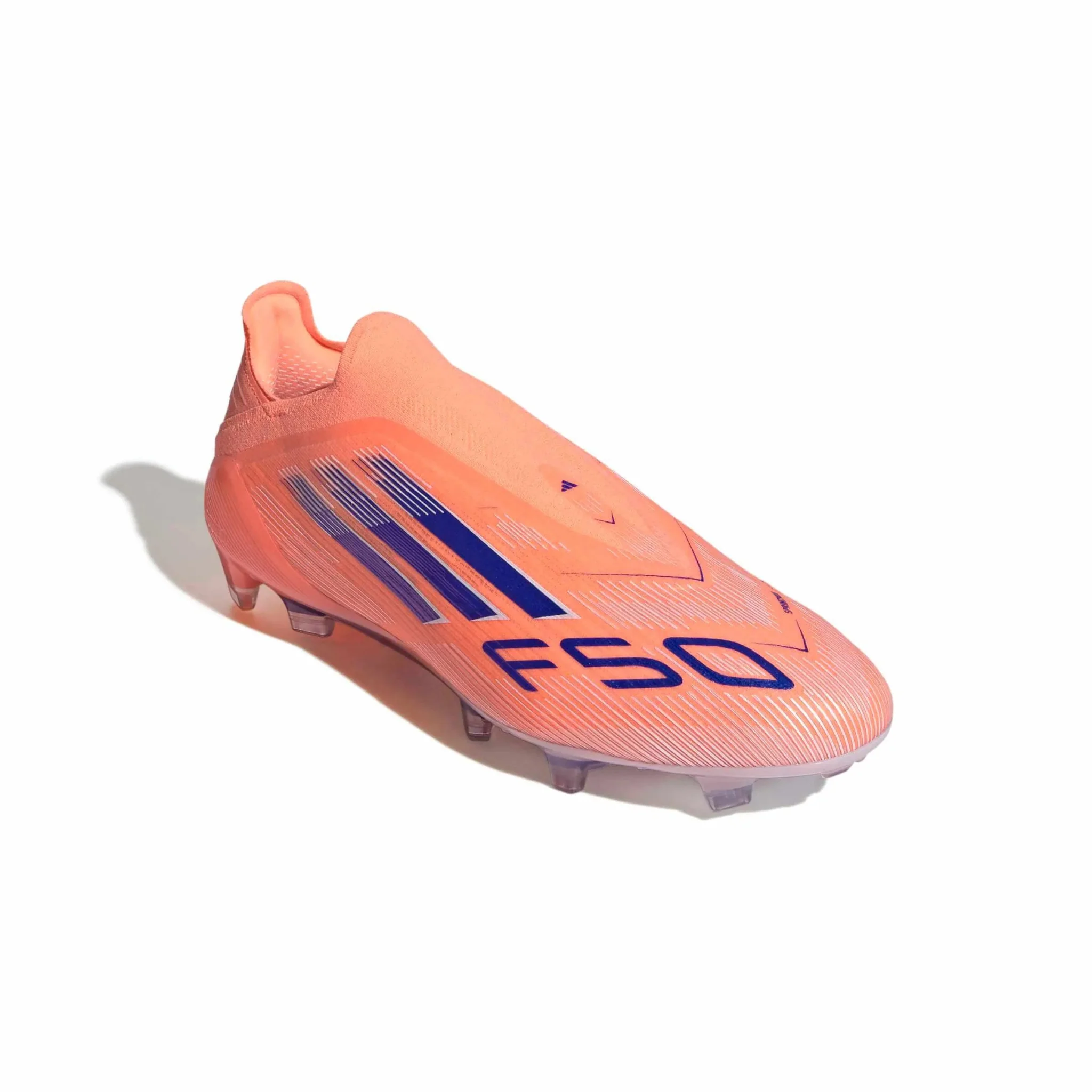 adidas F50 Elite Laceless Firm Ground Soccer Cleats - Coral Blaze Pack (FA25) - Image 3