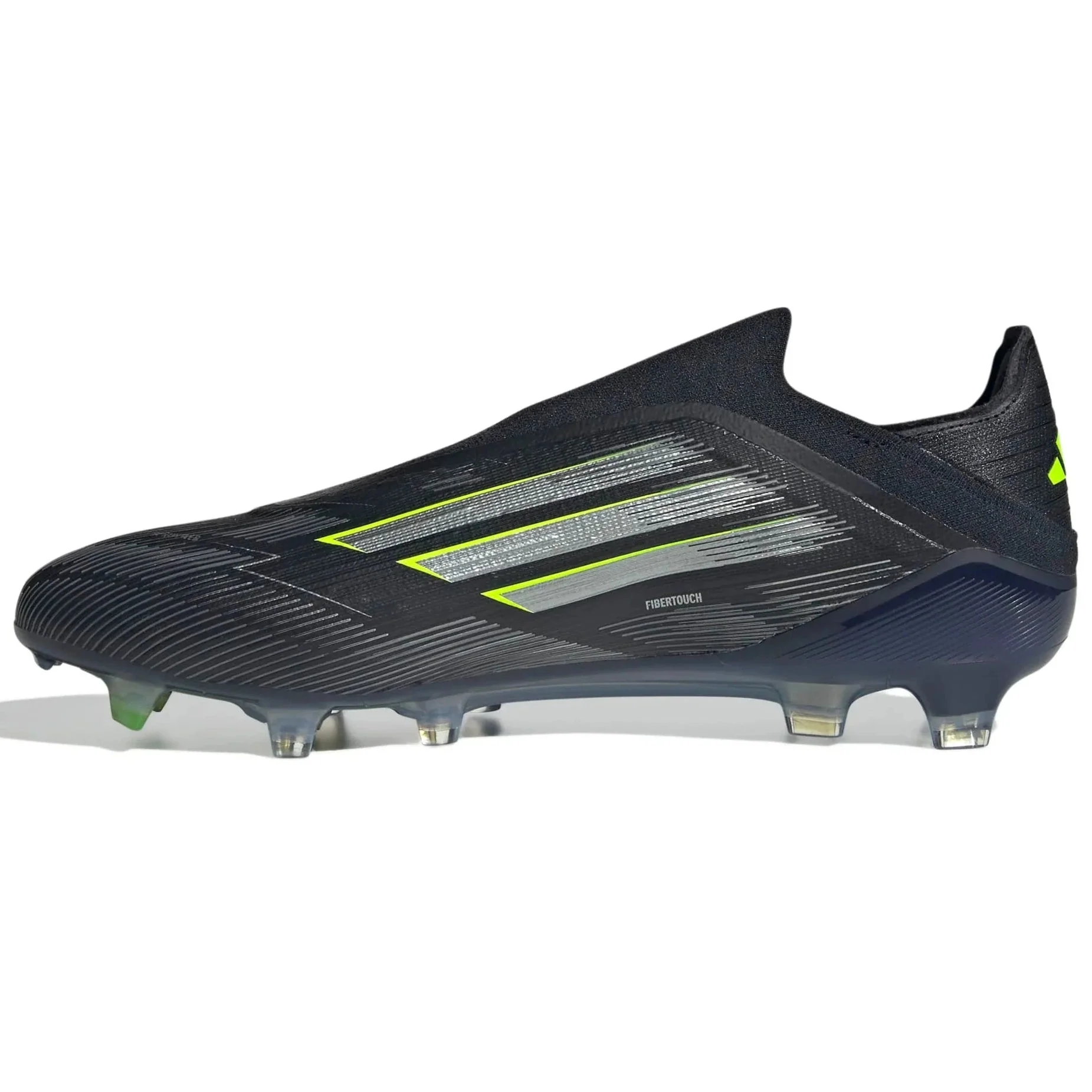 adidas F50 Elite Laceless Firm Ground Soccer Cleats - Electric Stealth Pack (FA25) - Image 2