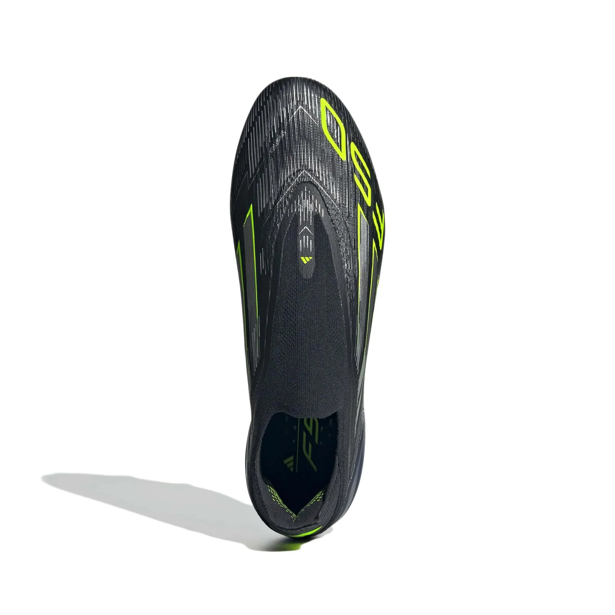 adidas F50 Elite Laceless Firm Ground Soccer Cleats - Electric Stealth Pack (FA25) - Image 5
