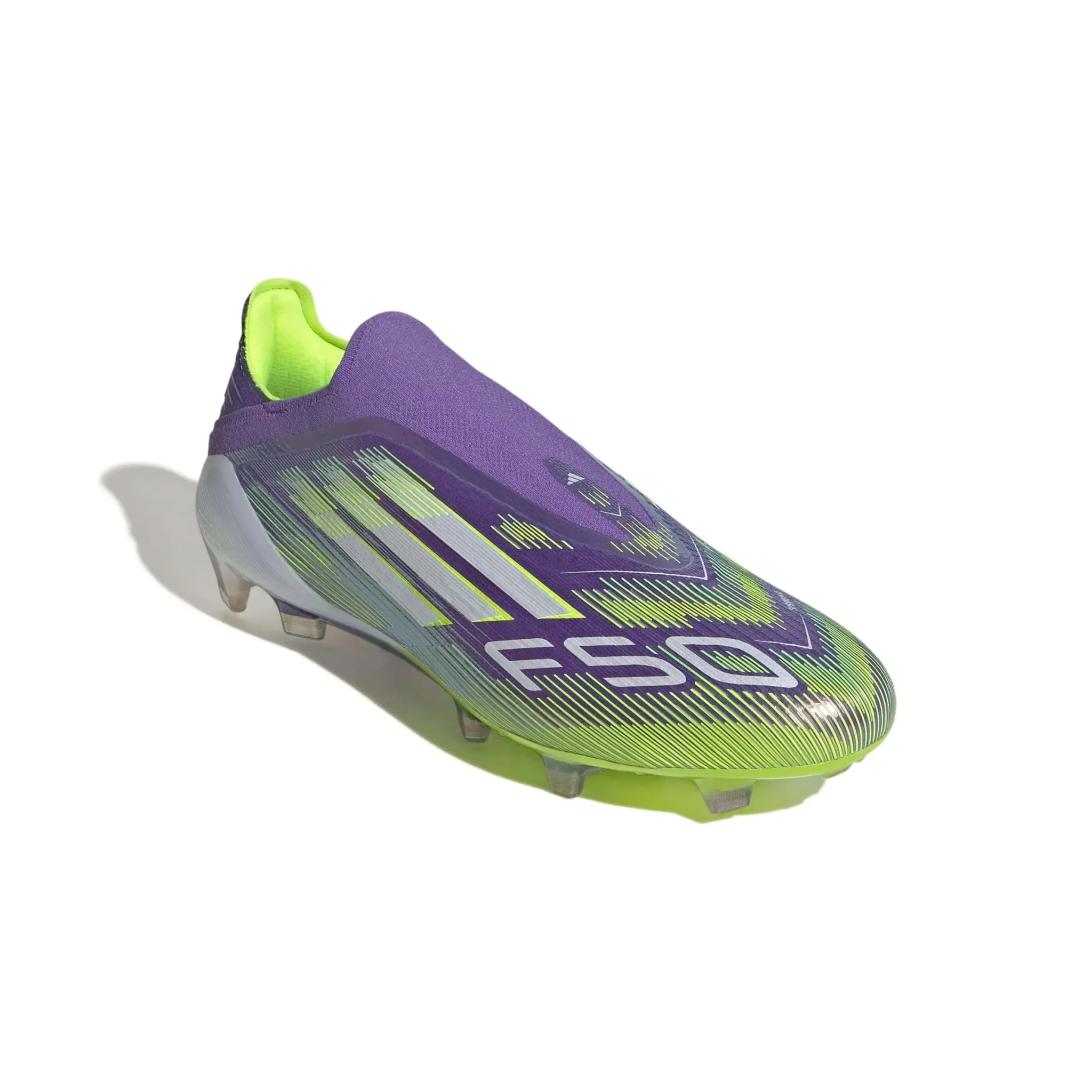 adidas F50 Elite Laceless Firm Ground Soccer Cleats - Radiant Blaze Pack (FA25) - Image 3