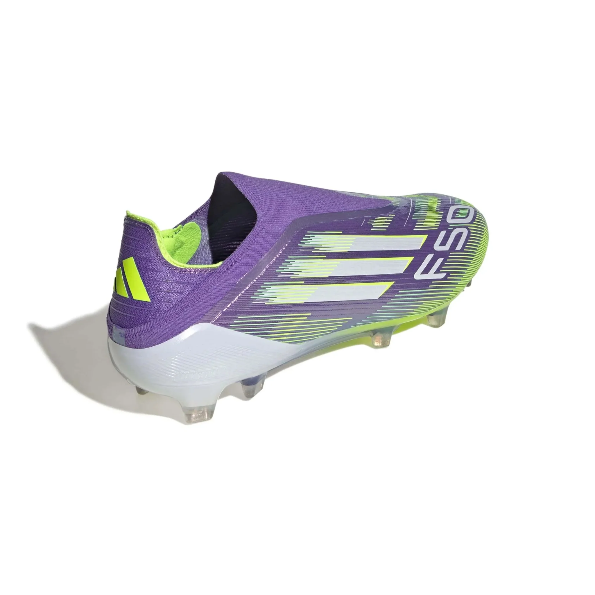 adidas F50 Elite Laceless Firm Ground Soccer Cleats - Radiant Blaze Pack (FA25) - Image 4
