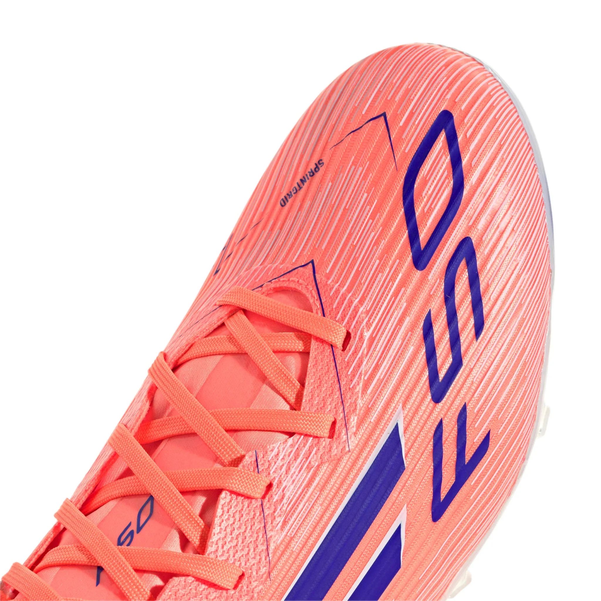 adidas F50 League Firm/Multi Ground Soccer Cleats - Coral Blaze Pack (FA25) - Image 7