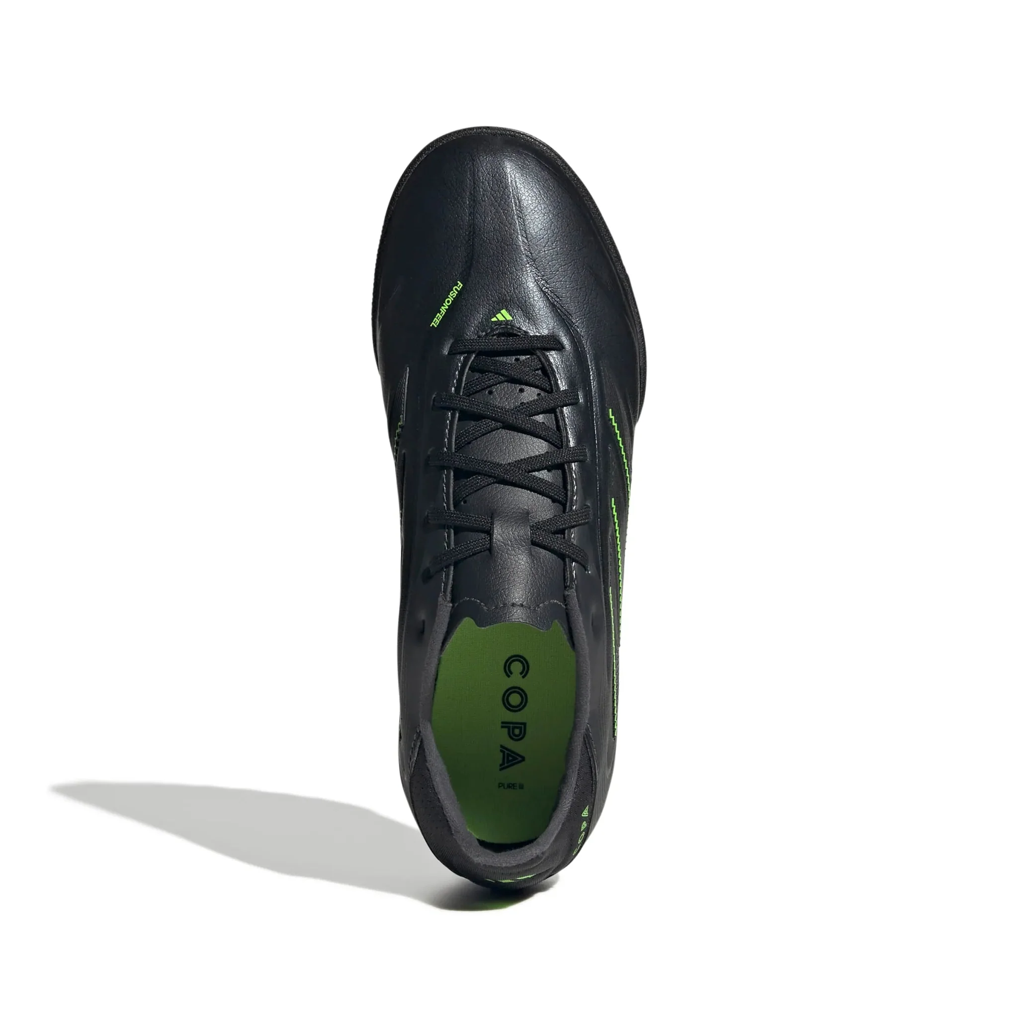 adidas Junior Copa Pure III League Turf Soccer Shoes - Electric Stealth Pack (FA25) - Image 5