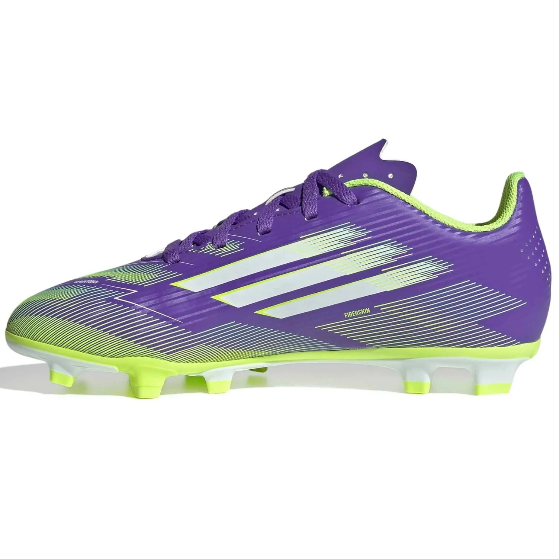 adidas Junior F50 Club Firm/Multi Ground Soccer Cleats - Radiant Blaze Pack (FA25) - Image 2