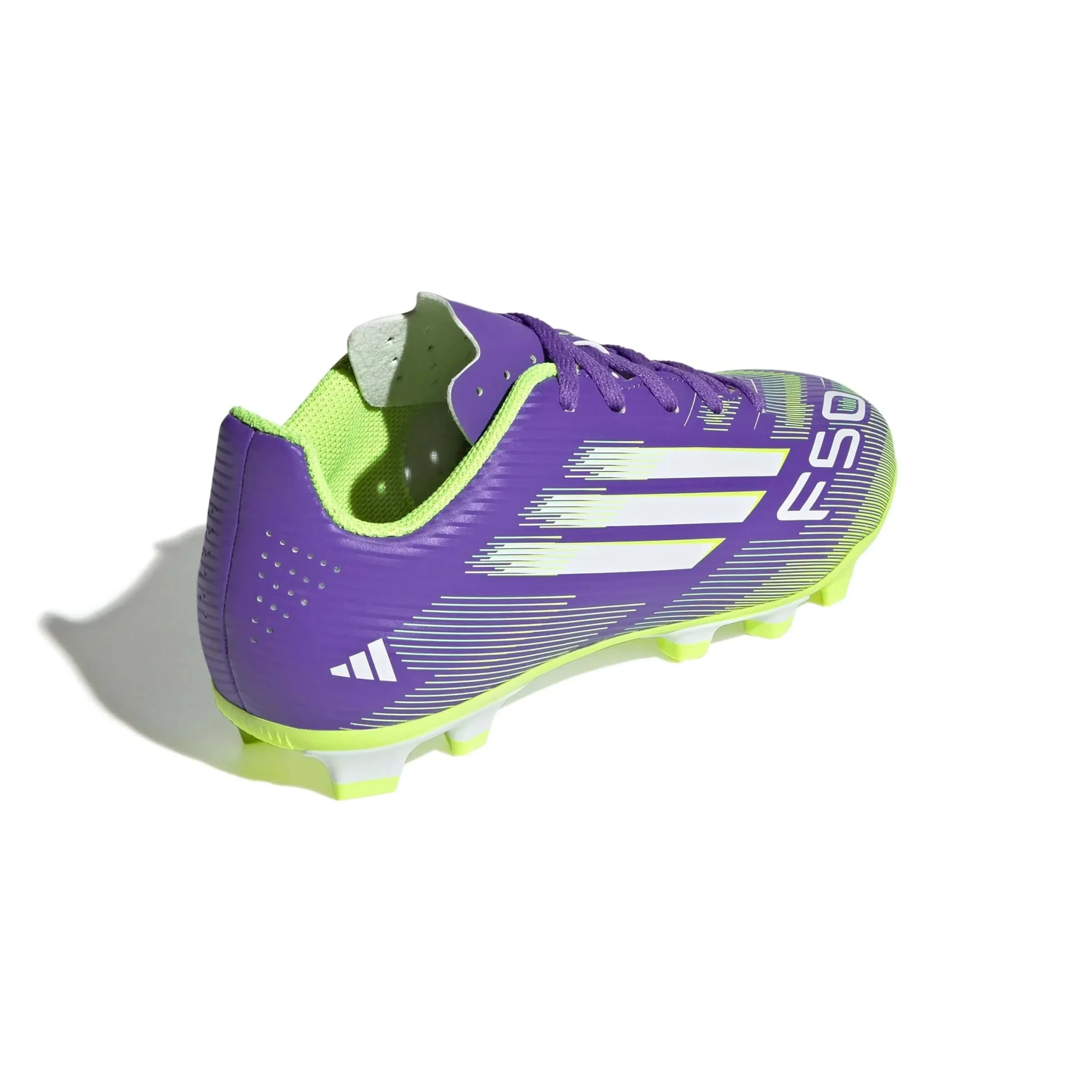 adidas Junior F50 Club Firm/Multi Ground Soccer Cleats - Radiant Blaze Pack (FA25) - Image 4