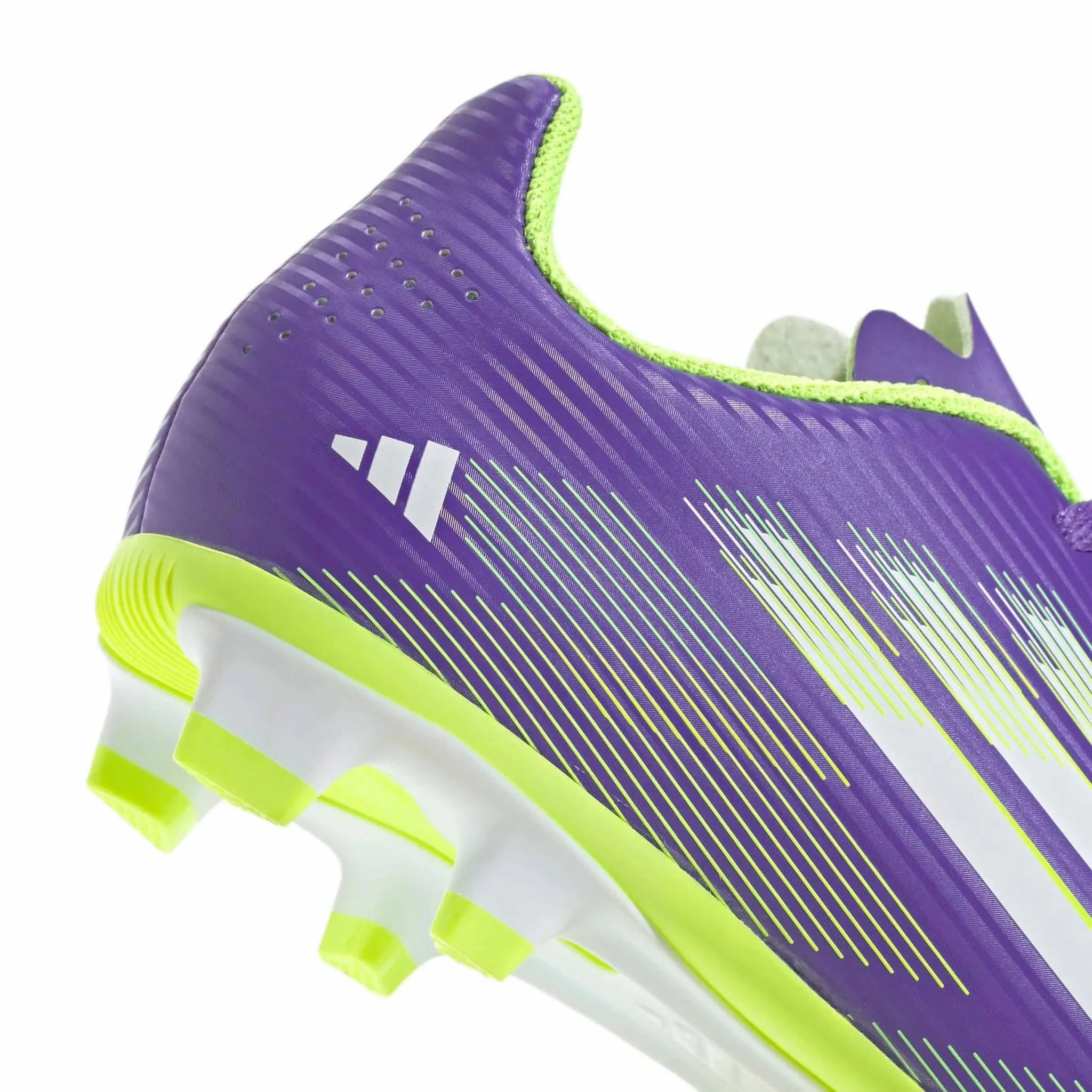 adidas Junior F50 Club Firm/Multi Ground Soccer Cleats - Radiant Blaze Pack (FA25) - Image 8