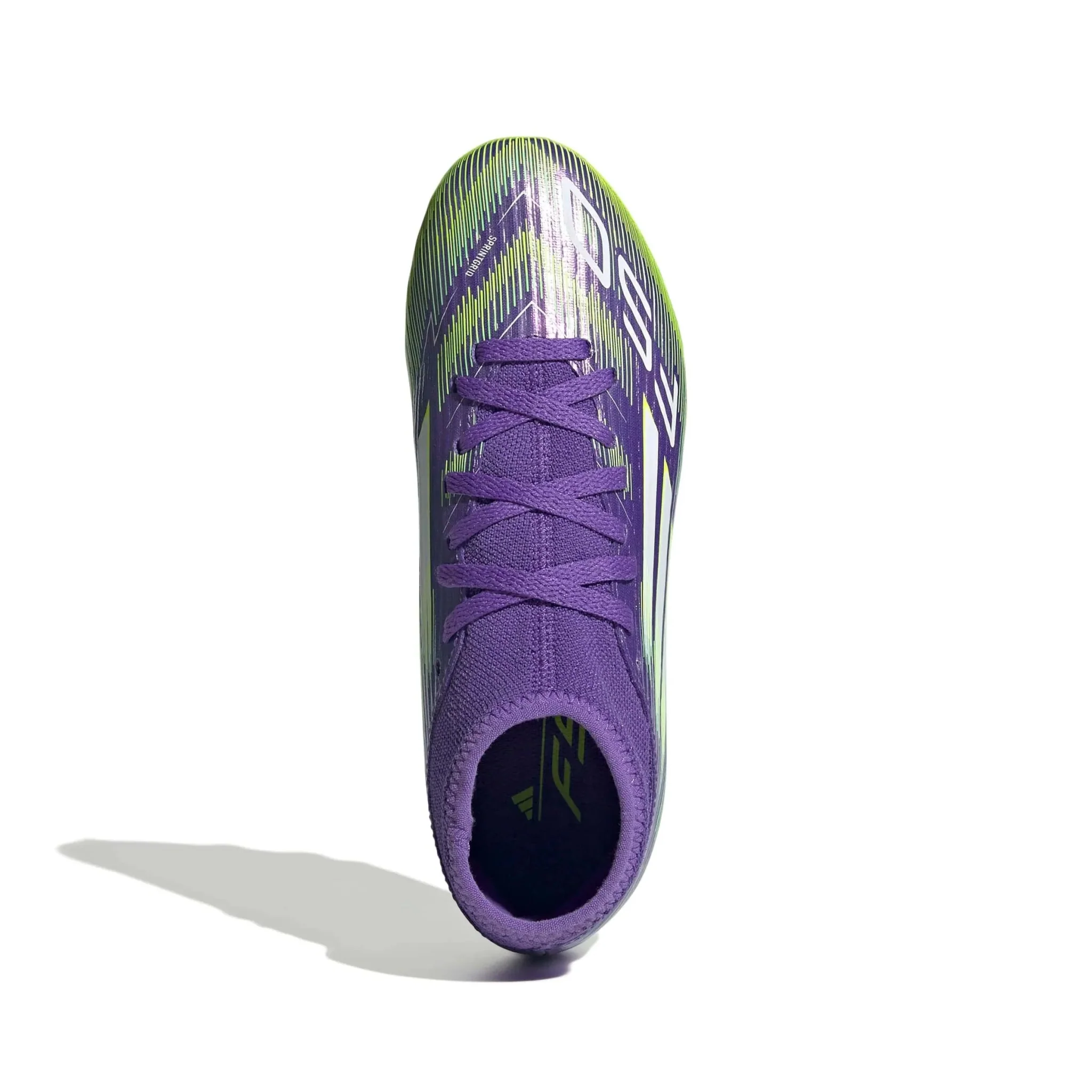 adidas Junior F50 Club Mid Firm/Multi Ground Soccer Cleats - Radiant Blaze Pack (FA25) - Image 5