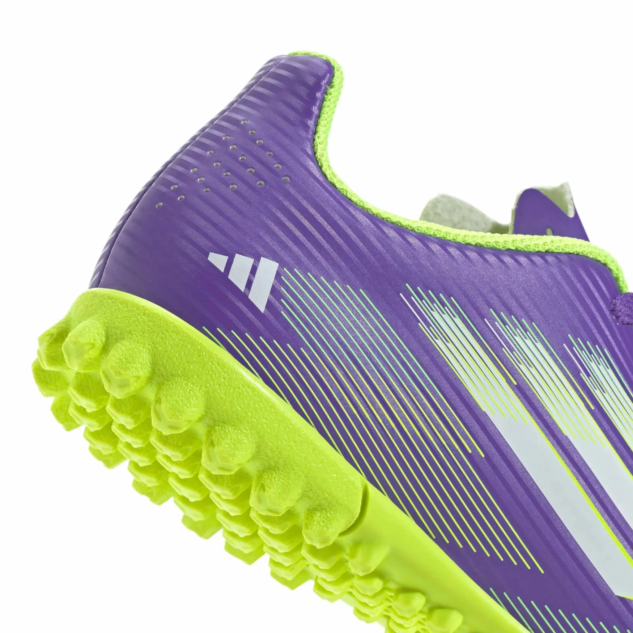 adidas Junior F50 Club Turf Soccer Shoes - Radiant Blaze Pack (FA25) - Image 8
