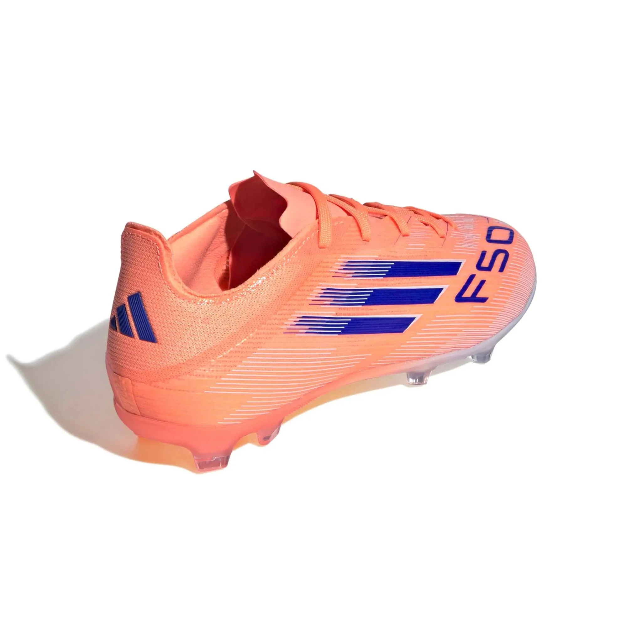 adidas Junior F50 Elite Firm Ground Soccer Cleats - Coral Blaze Pack (FA25) - Image 4