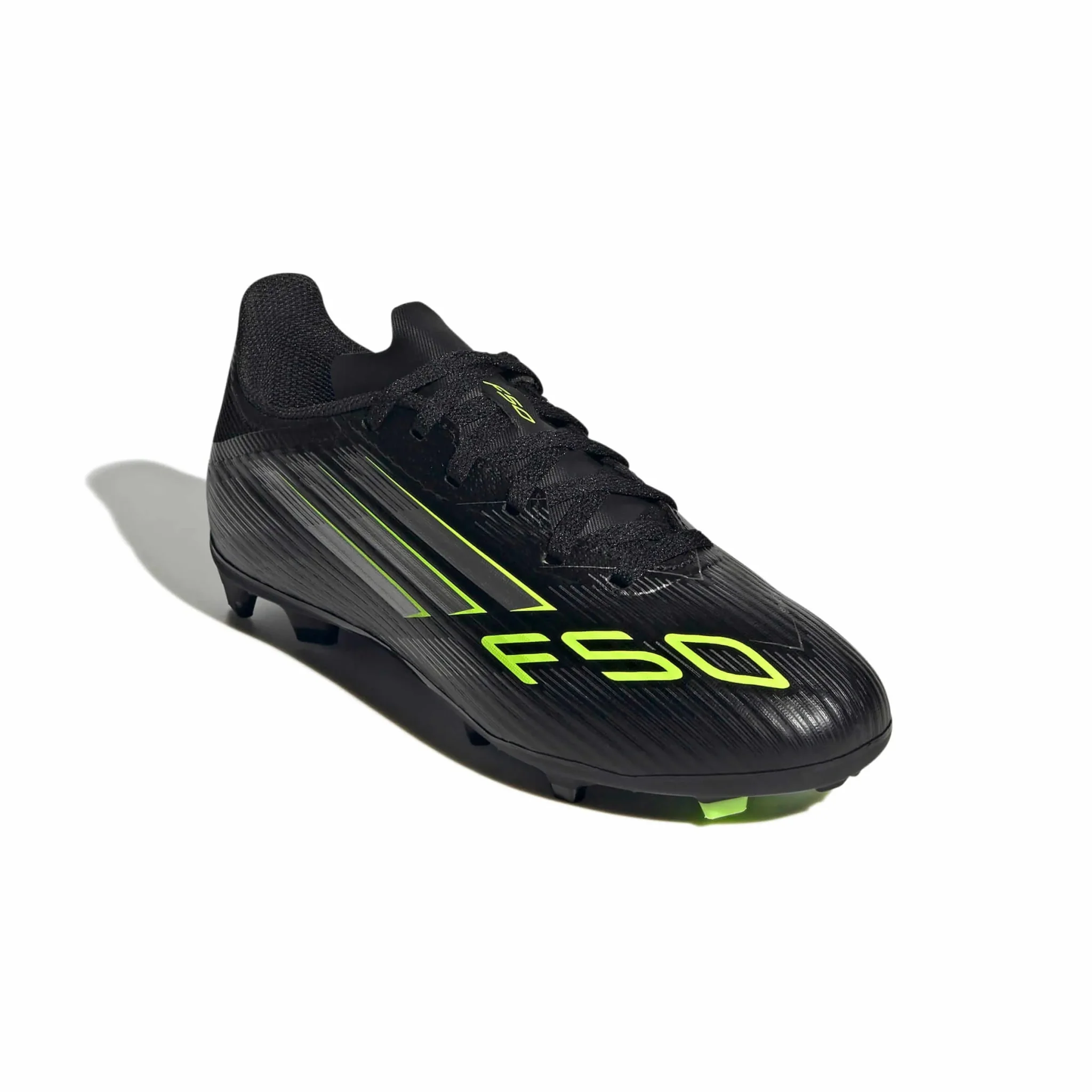 adidas Junior F50 League Firm/Multi Ground Soccer Cleats - Electric Stealth Pack (FA25) - Image 3