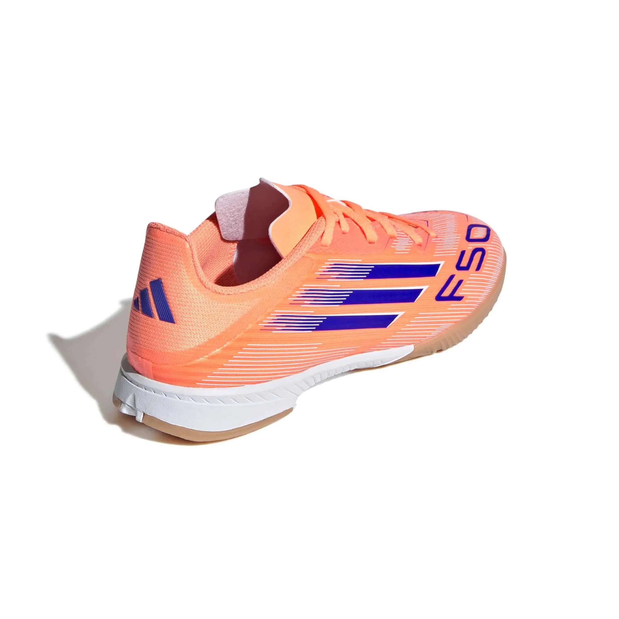 adidas Junior F50 League Indoor Soccer Shoes - Coral Blaze Pack (FA25) - Image 4