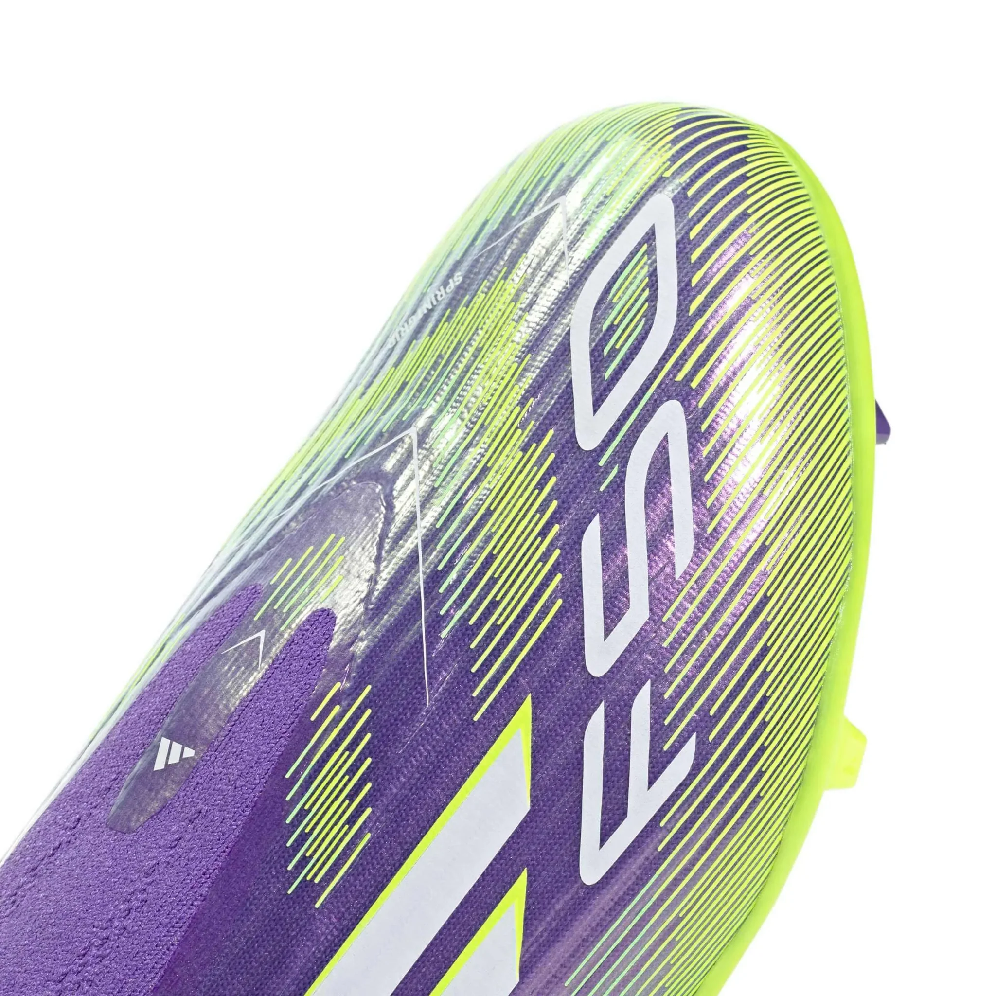 adidas Junior F50 League Laceless Firm/Multi Ground Soccer Cleats - Radiant Blaze Pack (FA25) - Image 7