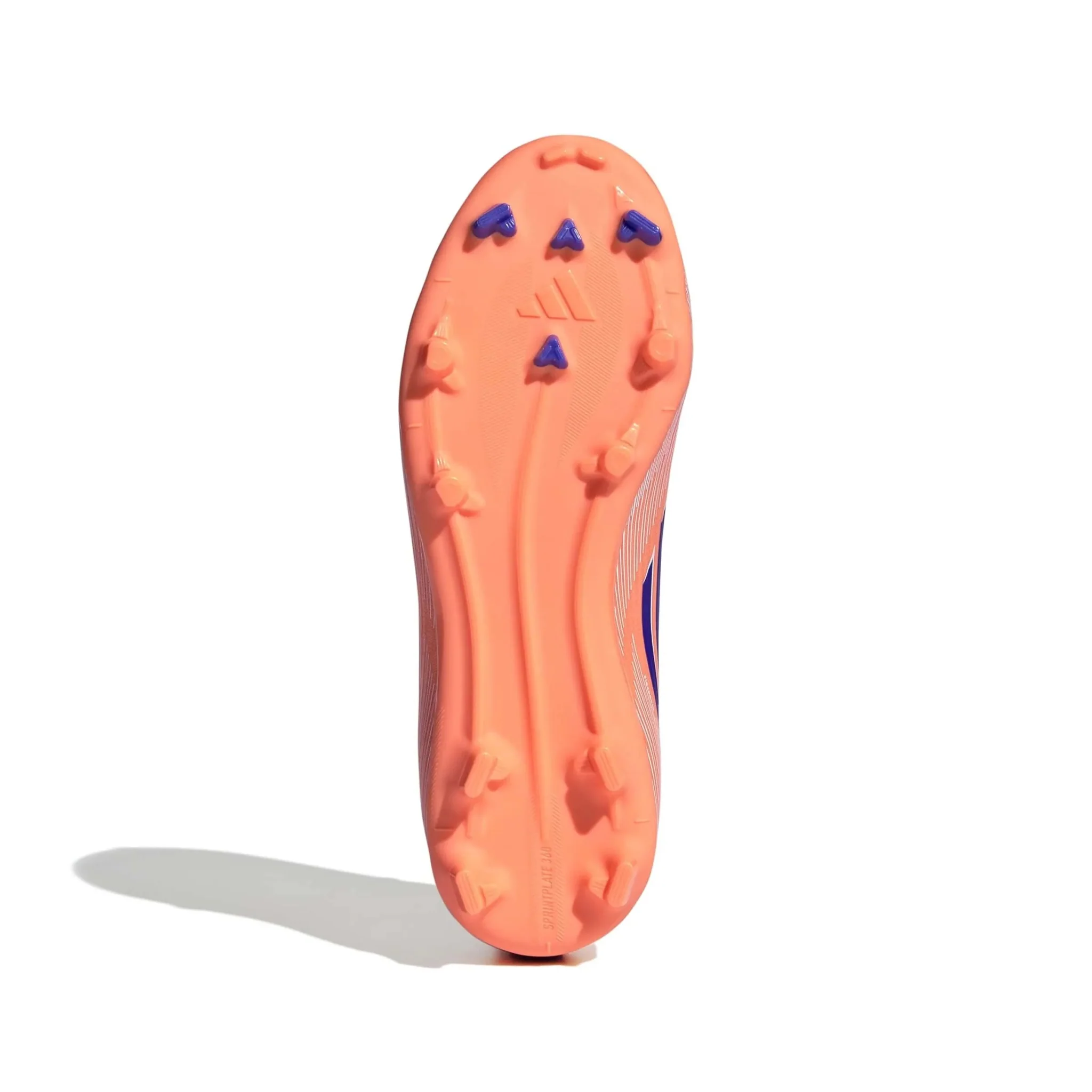 adidas Junior F50 League Mid Firm/Multi Ground Soccer Cleats - Coral Blaze Pack (FA25) - Image 6