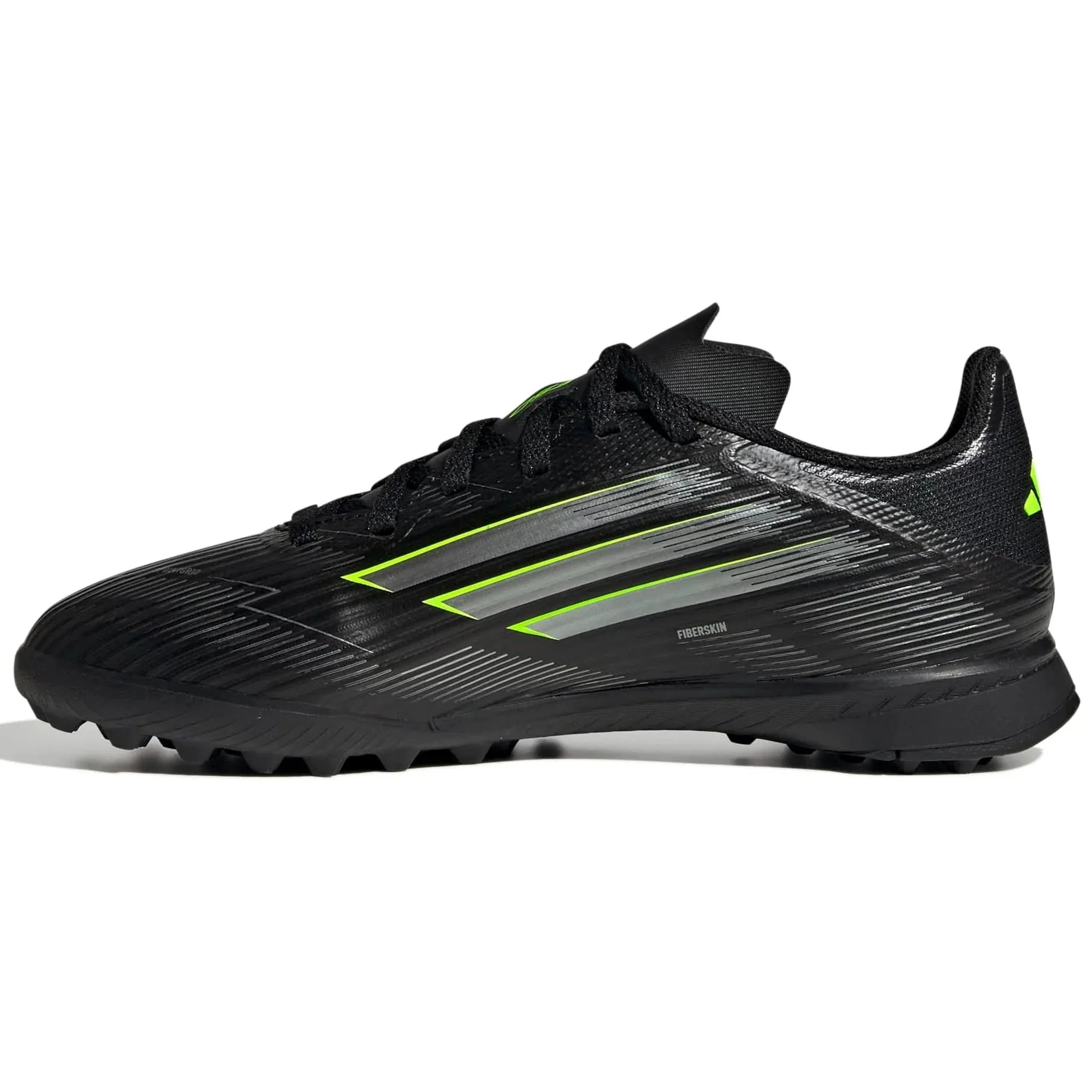 adidas Junior F50 League Turf Soccer Shoes - Electric Stealth Pack (FA25) - Image 2