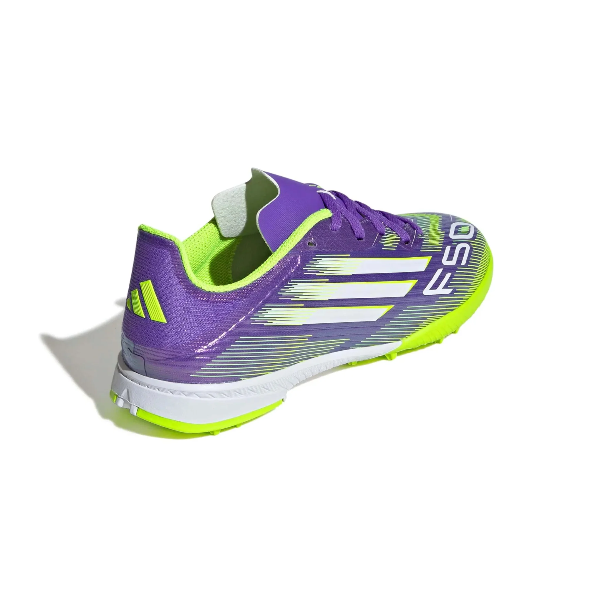adidas Junior F50 League Turf Soccer Shoes - Radiant Blaze Pack (FA25) - Image 4
