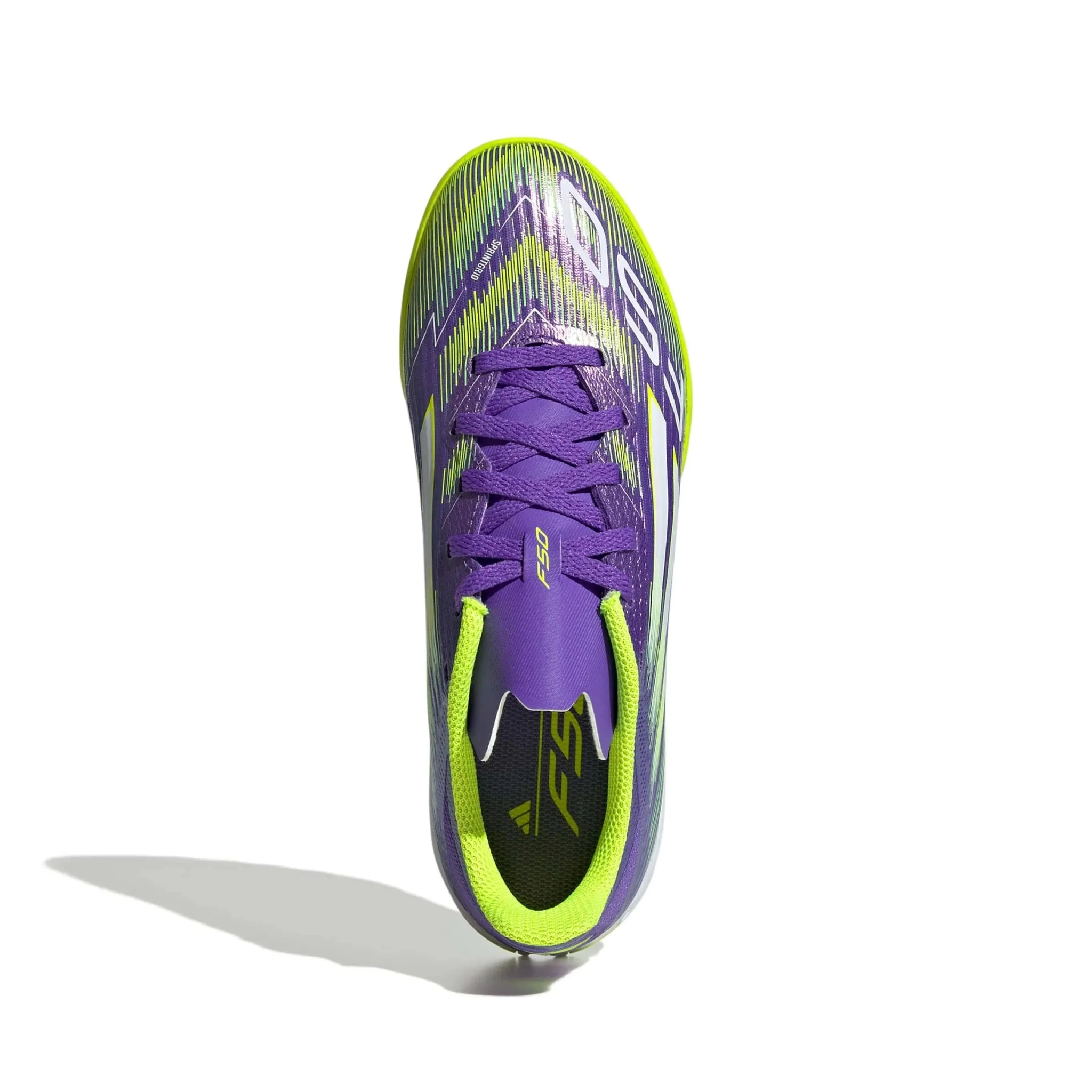 adidas Junior F50 League Turf Soccer Shoes - Radiant Blaze Pack (FA25) - Image 5