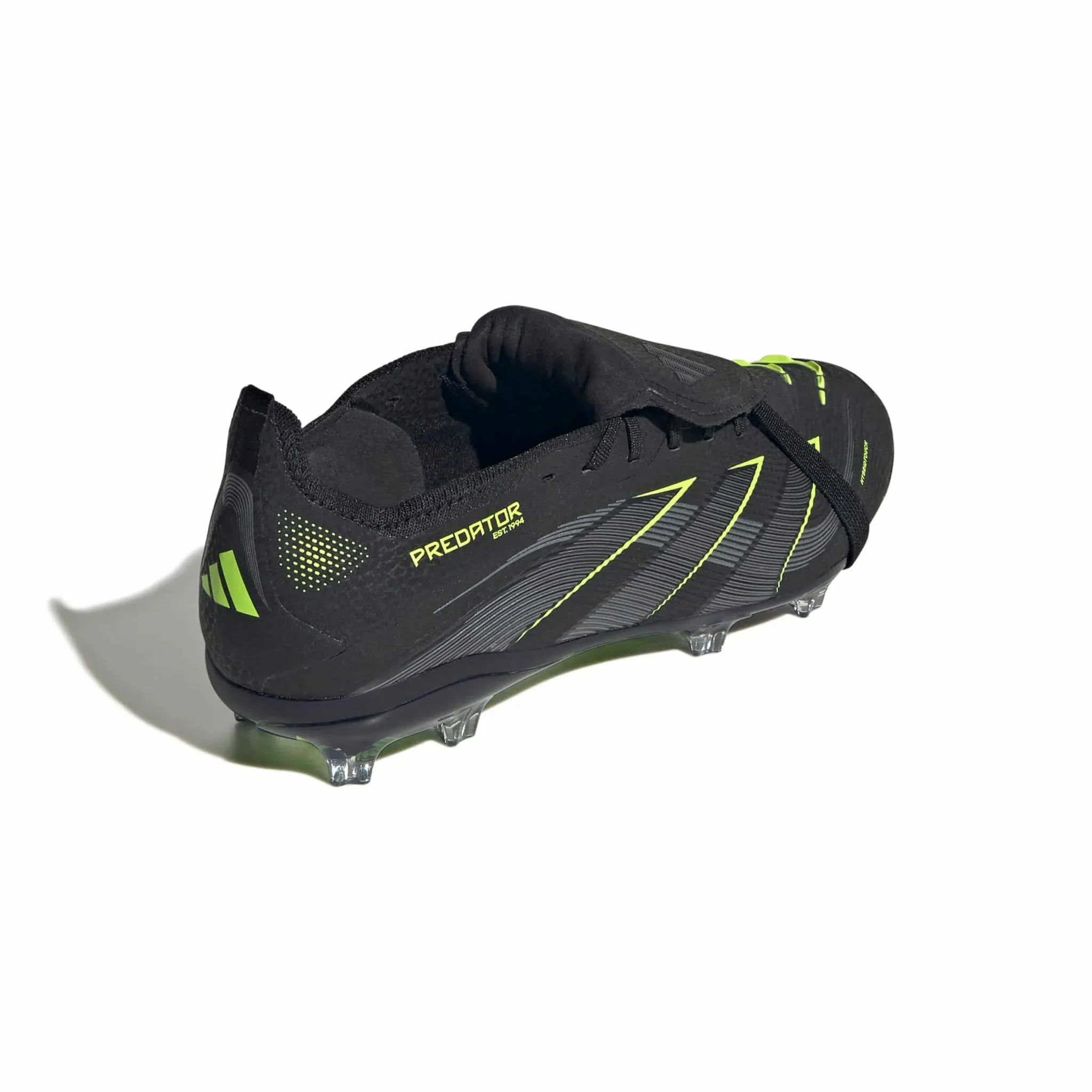 adidas Junior Predator Elite Fold-Over Tongue Firm Ground Soccer Cleats - Electric Stealth Pack (FA25) - Image 4