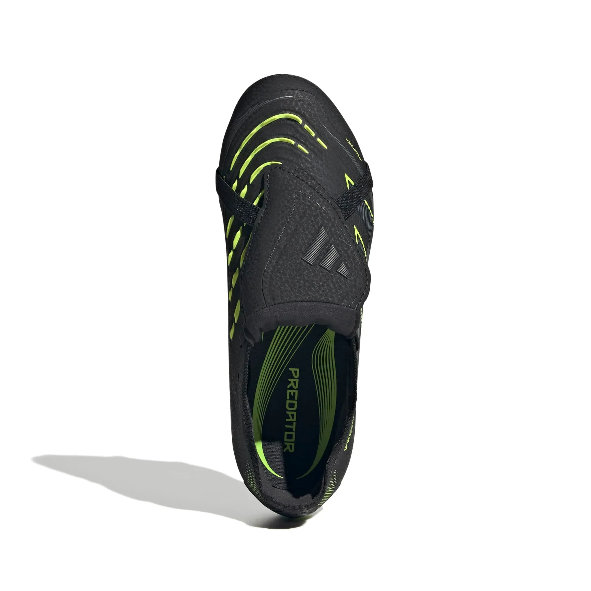 adidas Junior Predator Elite Fold-Over Tongue Firm Ground Soccer Cleats - Electric Stealth Pack (FA25) - Image 5