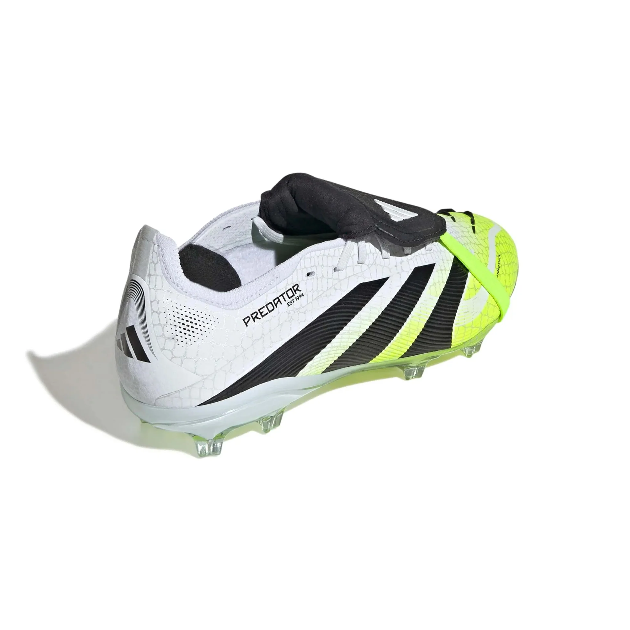 adidas Junior Predator Elite Fold-Over Tongue Firm Ground Soccer Cleats - Radiant Blaze Pack (FA25) - Image 4