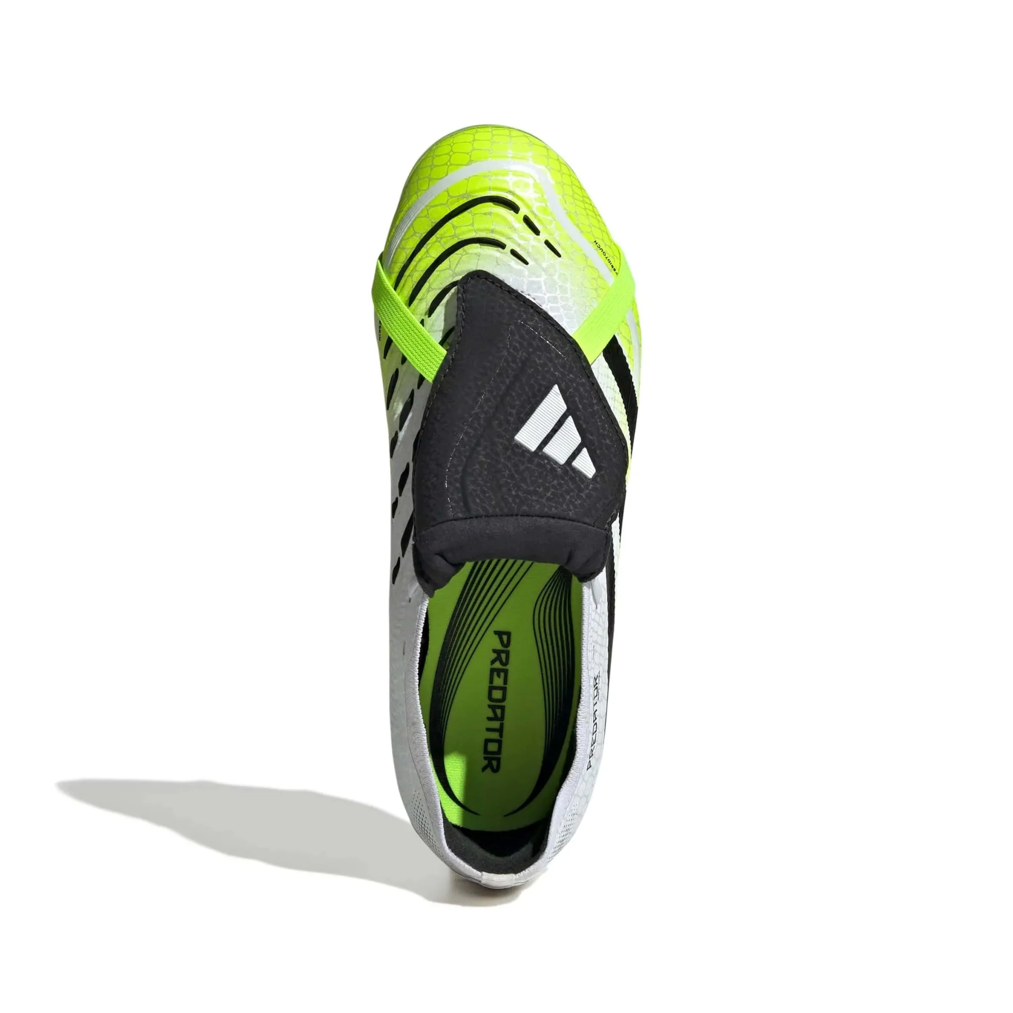 adidas Junior Predator Elite Fold-Over Tongue Firm Ground Soccer Cleats - Radiant Blaze Pack (FA25) - Image 5