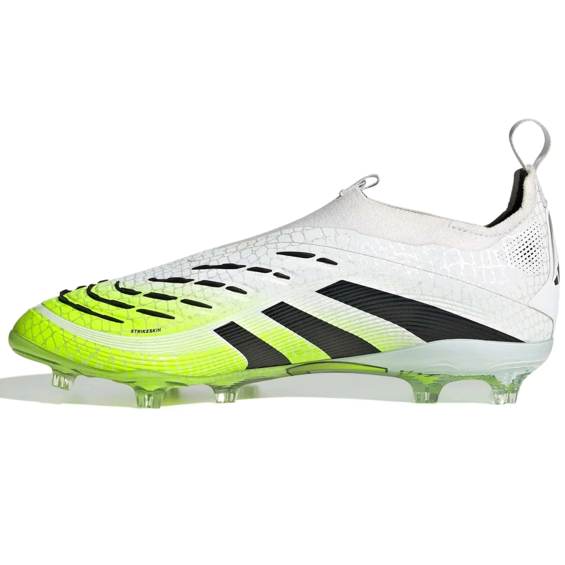 adidas Junior Predator Elite Laceless Firm Ground Soccer Cleats - Radiant Blaze Pack (FA25) - Image 2