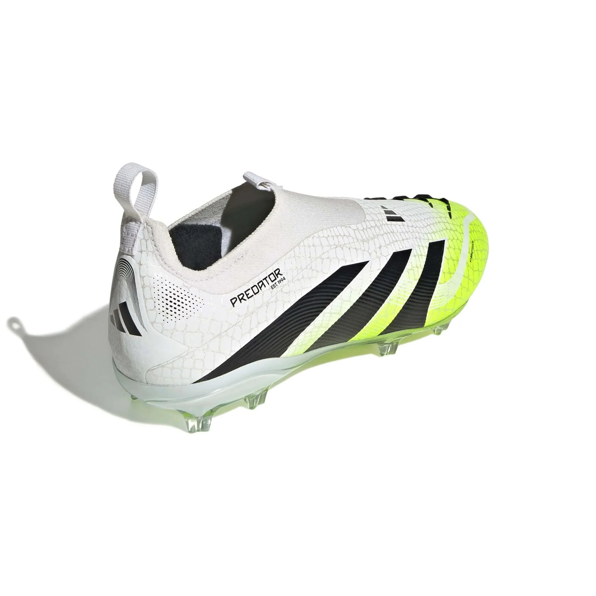 adidas Junior Predator Elite Laceless Firm Ground Soccer Cleats - Radiant Blaze Pack (FA25) - Image 4