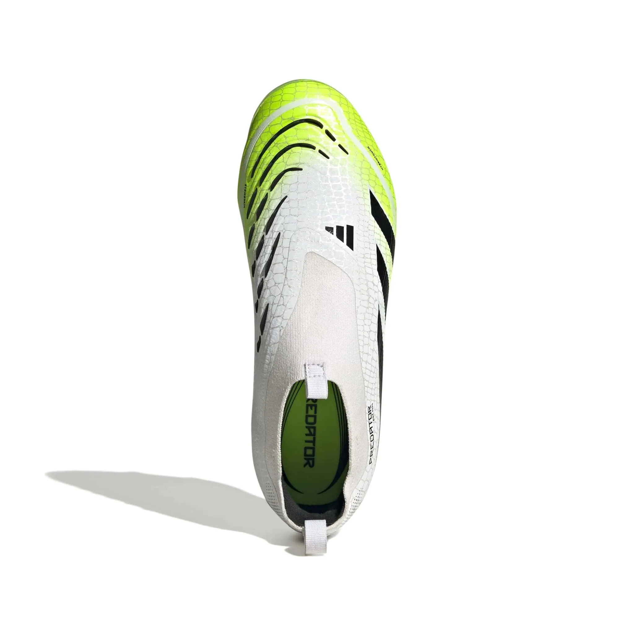 adidas Junior Predator Elite Laceless Firm Ground Soccer Cleats - Radiant Blaze Pack (FA25) - Image 5