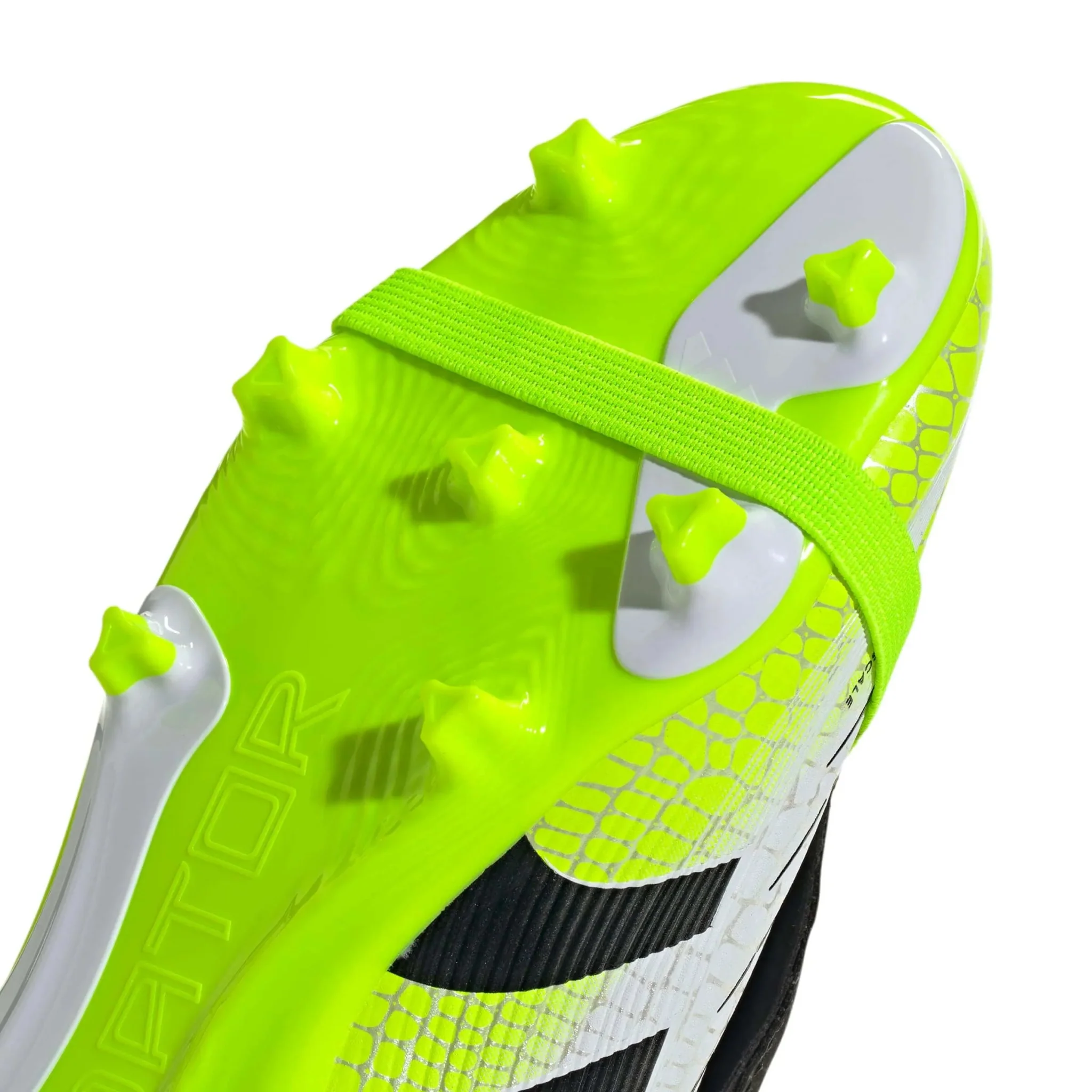 adidas Junior Predator League Fold-Over Tongue Firm/Multi Ground Soccer Cleats - Radiant Blaze Pack (FA25) - Image 7