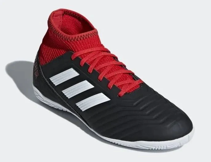 adidas JR Predator Tango 18.3 IN-Black/Red - Image 3