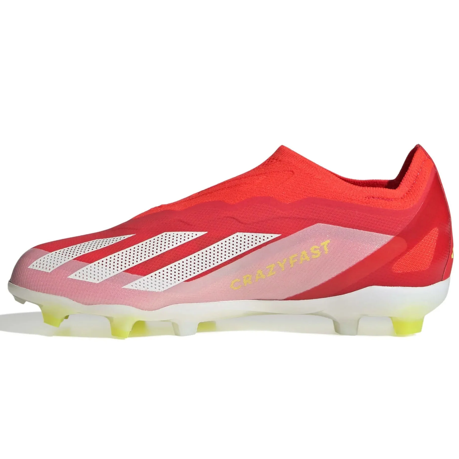 adidas Junior X Crazyfast Elite Laceless FG - Energy Citrus Pack (SP24) - Image 2
